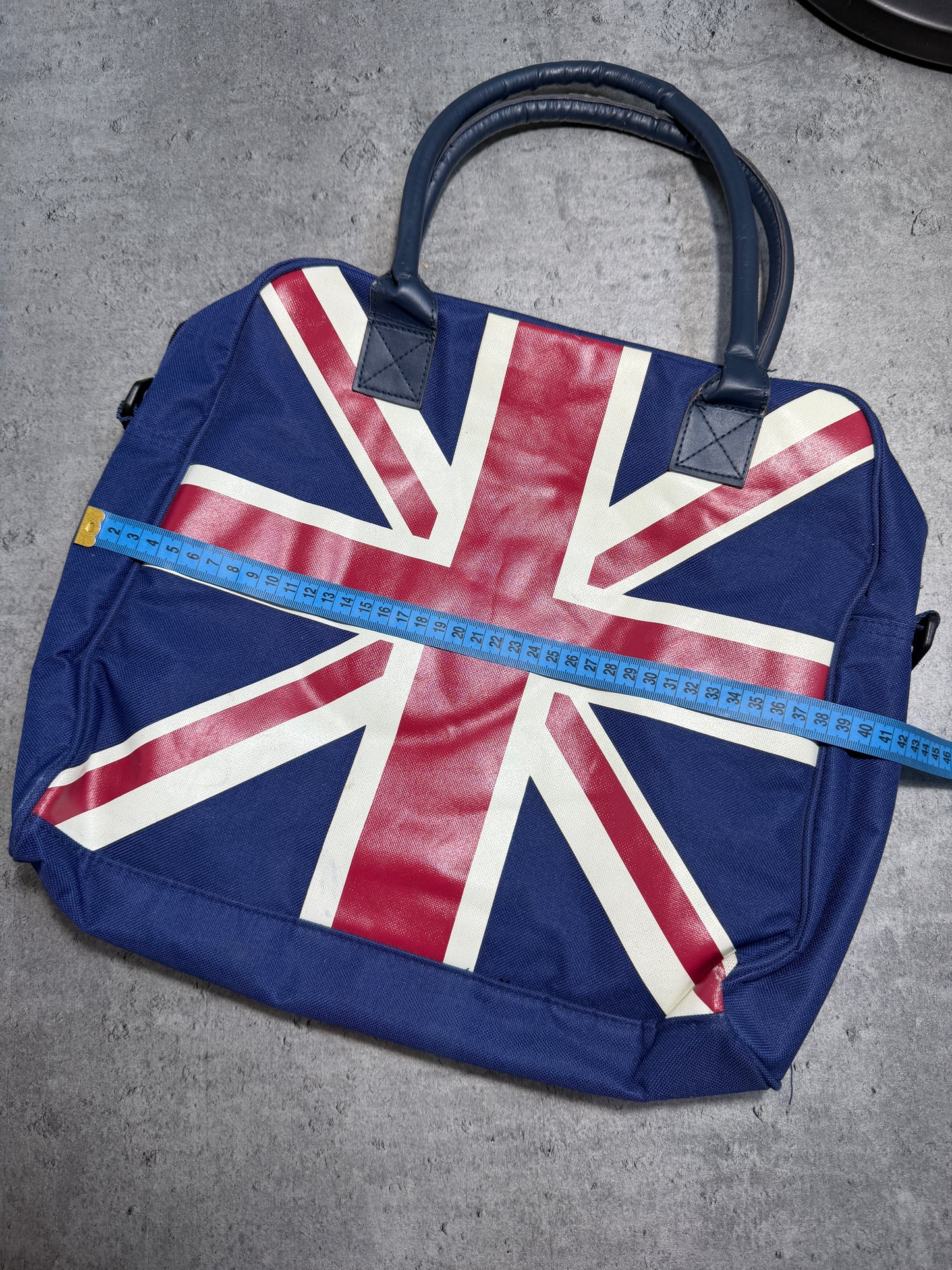 UK Flag Navy Bag