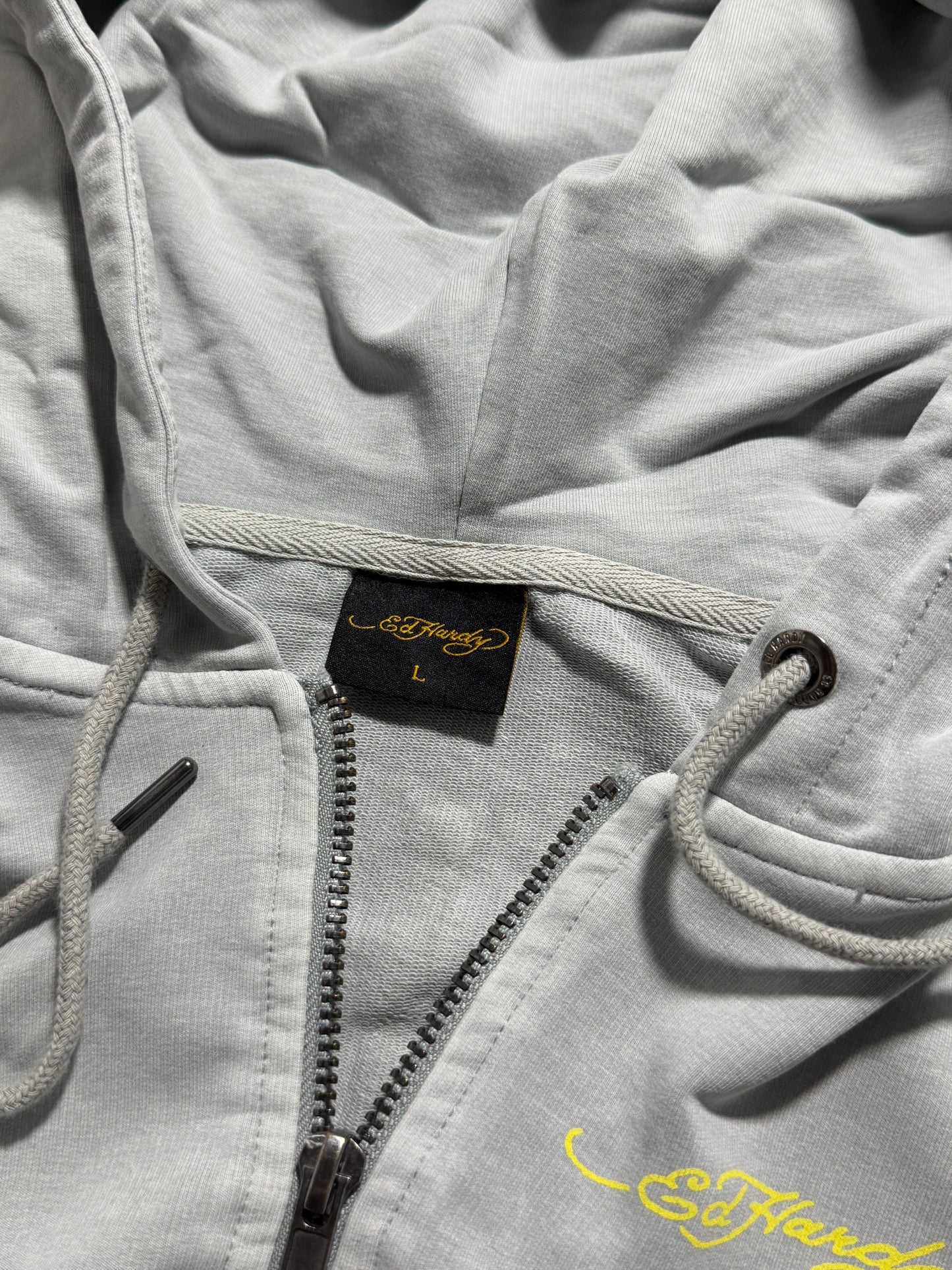 Ed Hardy Oversize Black Hoodie