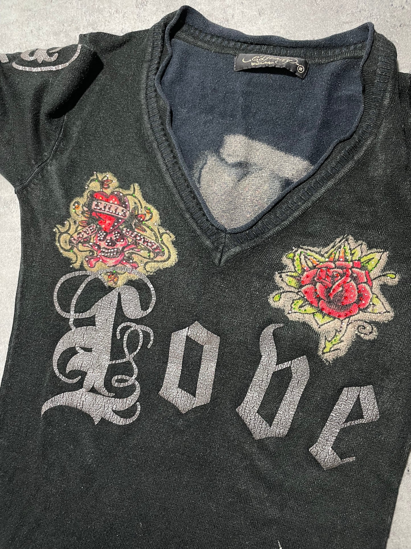 2000s Ed Hardy dress sukienka