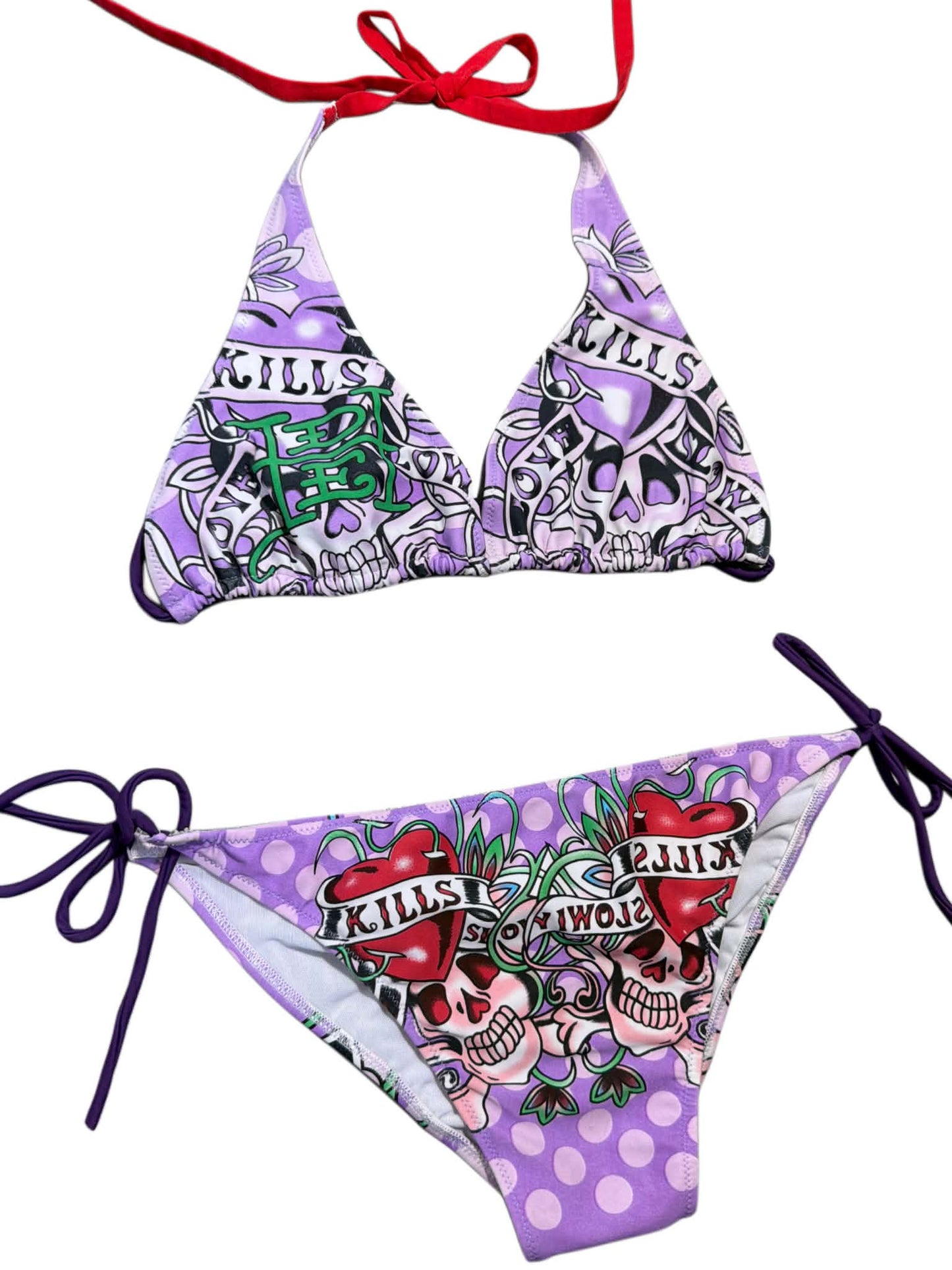 2000s EdHardy Bikini Set