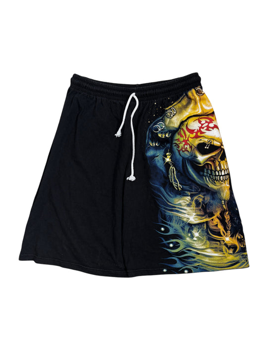 2000s Skull Shorts