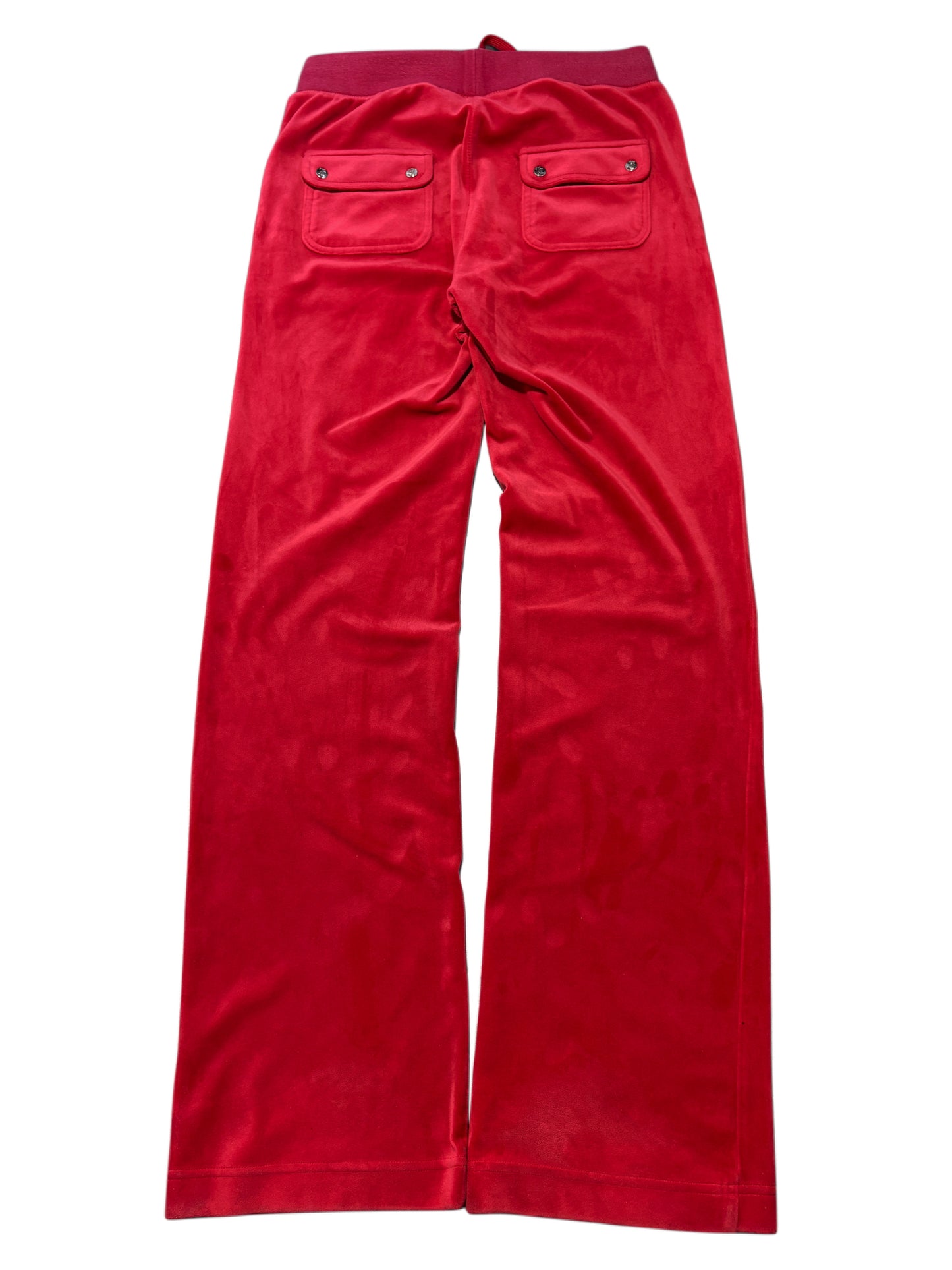 Juicy Couture welur red pants