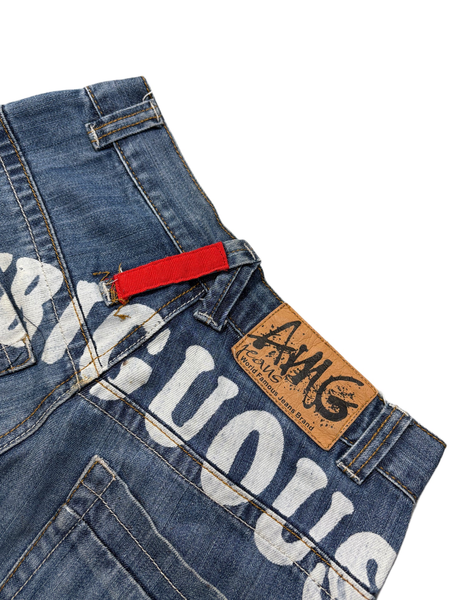2000s Ambigous baggy jeans y2k rap hip hop