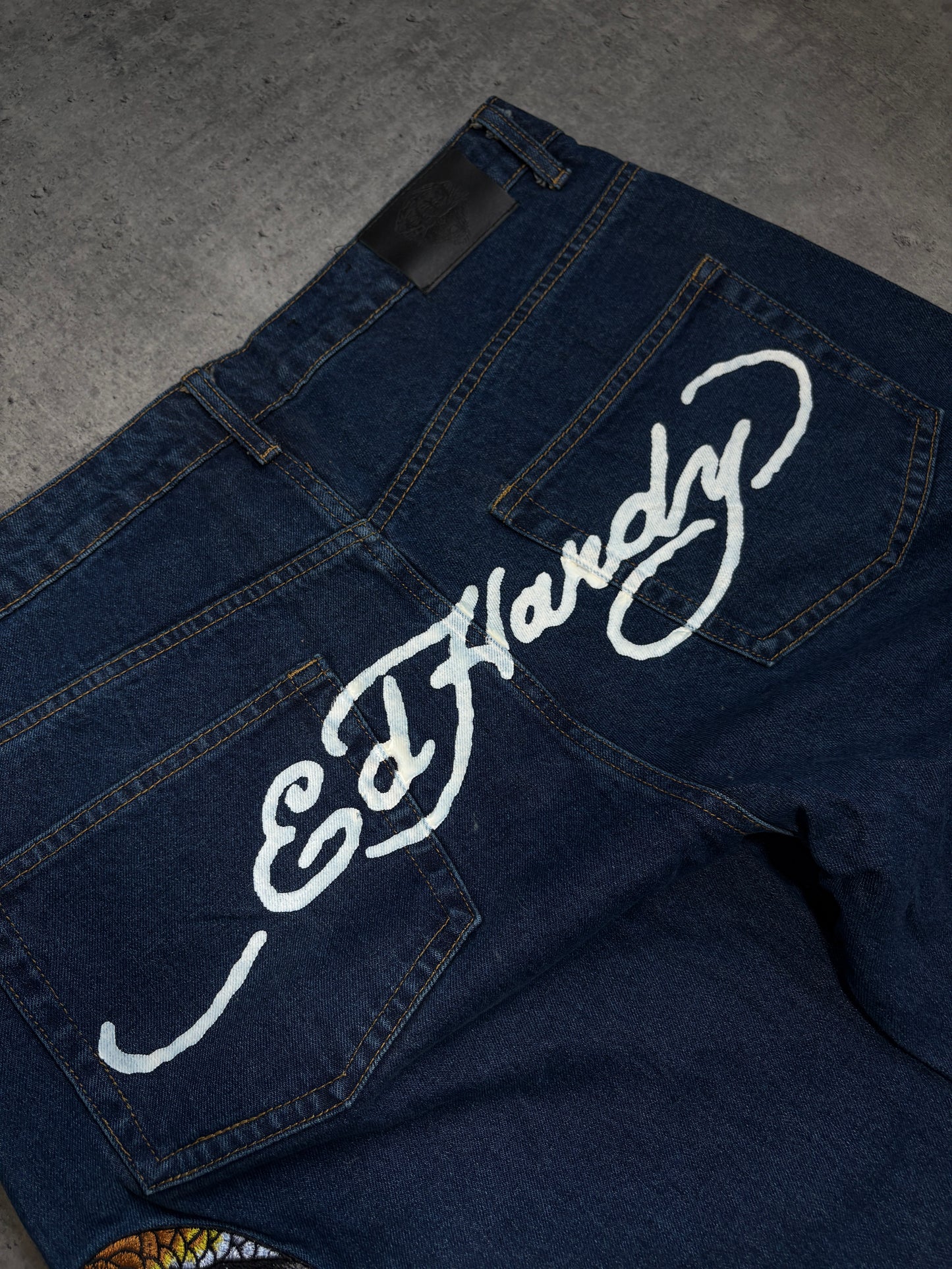 Ed Hardy Skull Baggy Jeans