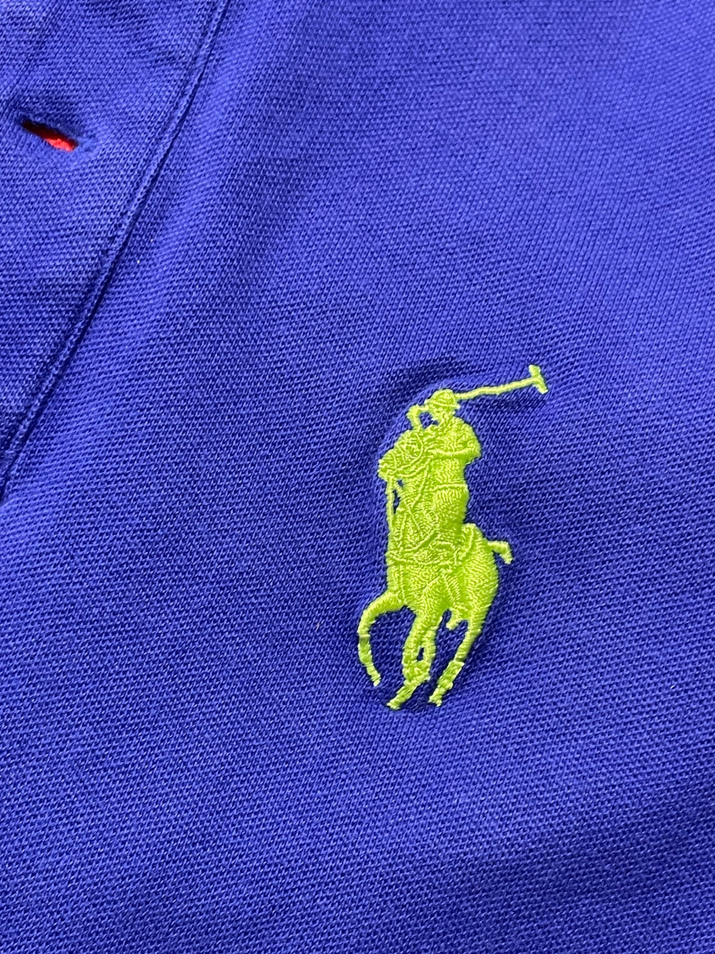 2000s Polo Ralph Lauren tee polo neon logo