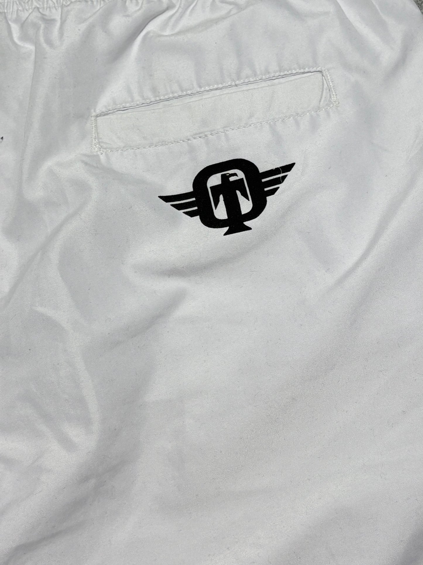 2000s Tapout white shorts