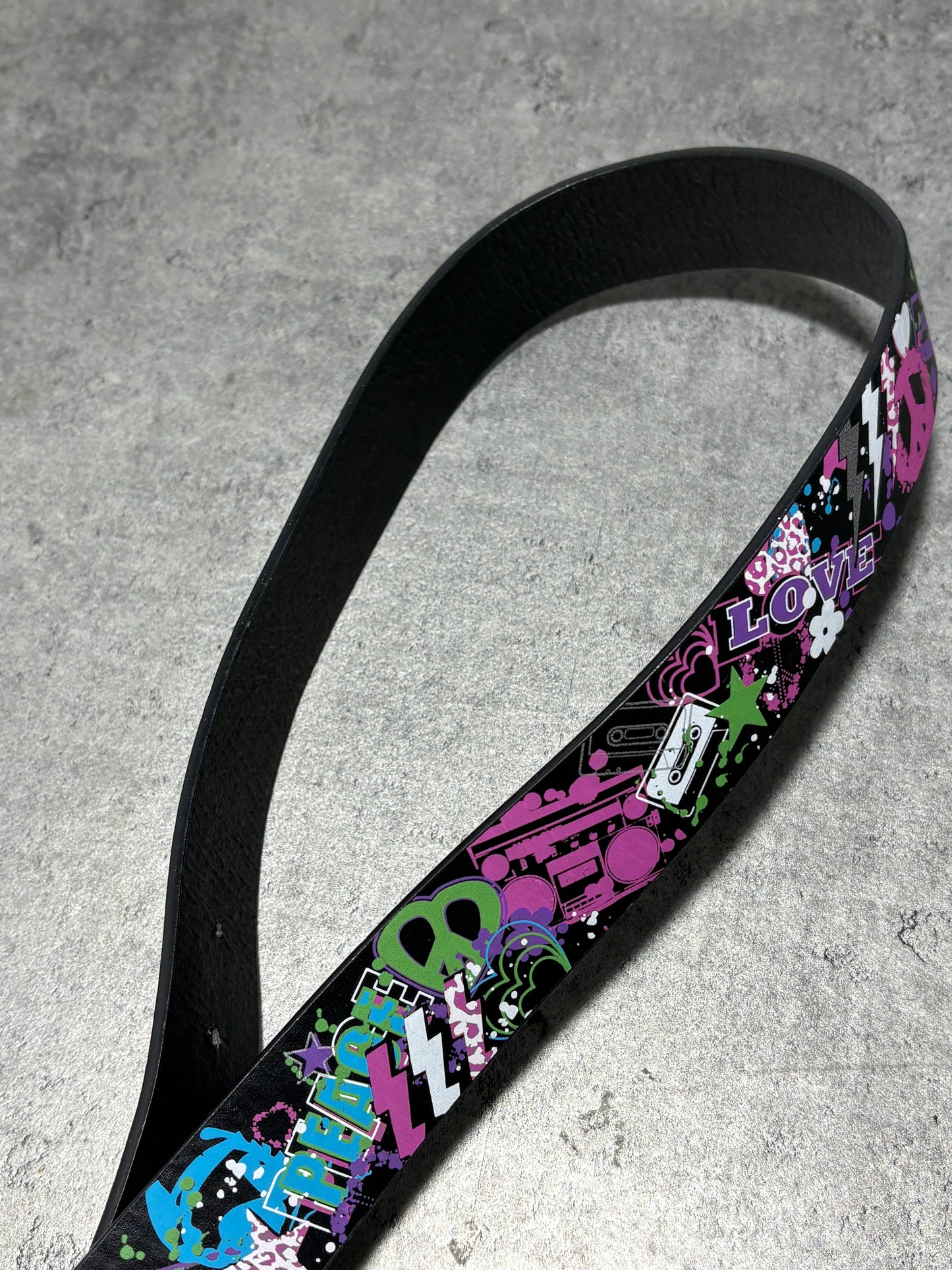 2000s Scene style belt Y2k pasek