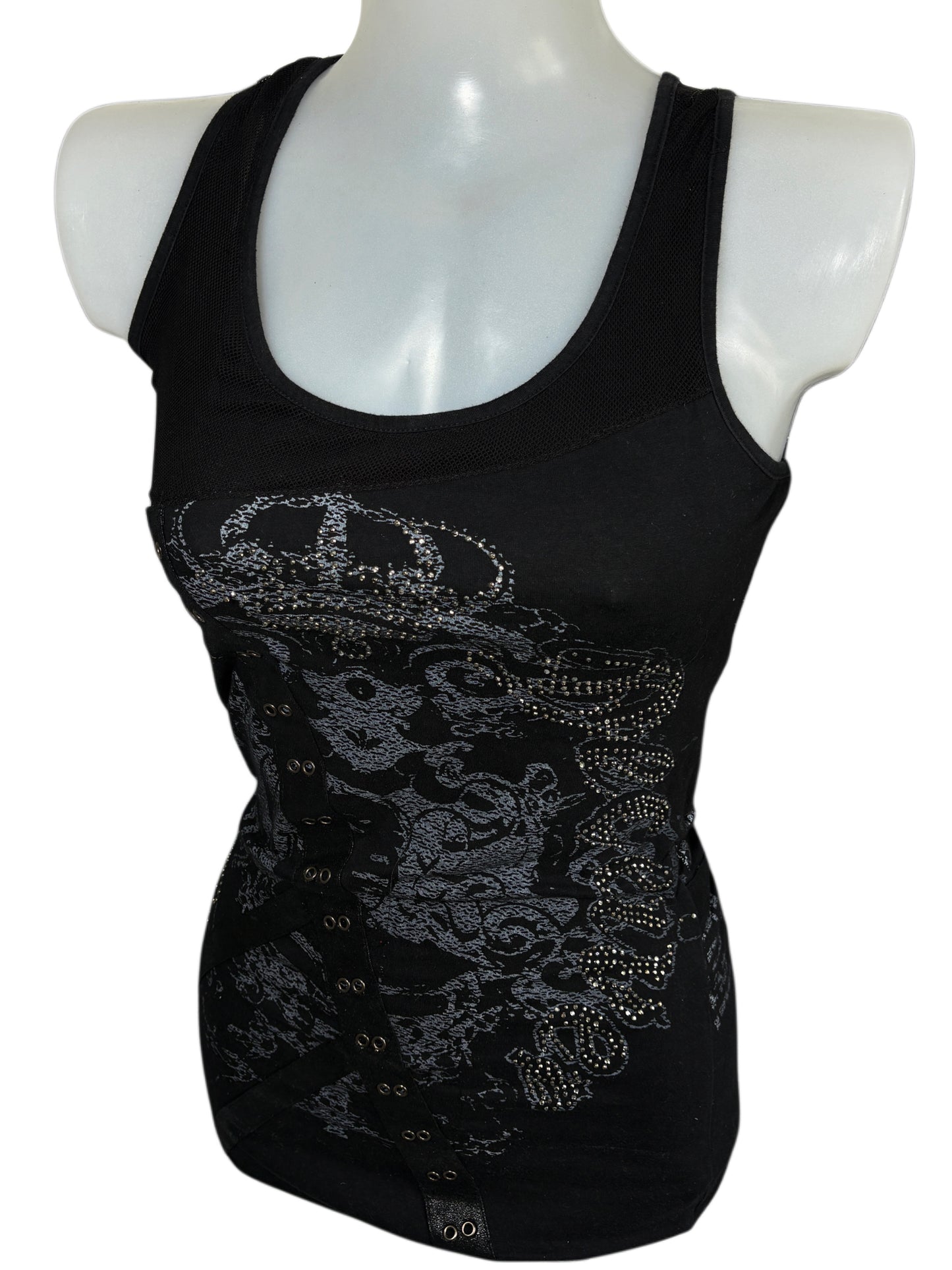 2000s LA Express tanktop mall goth grunge