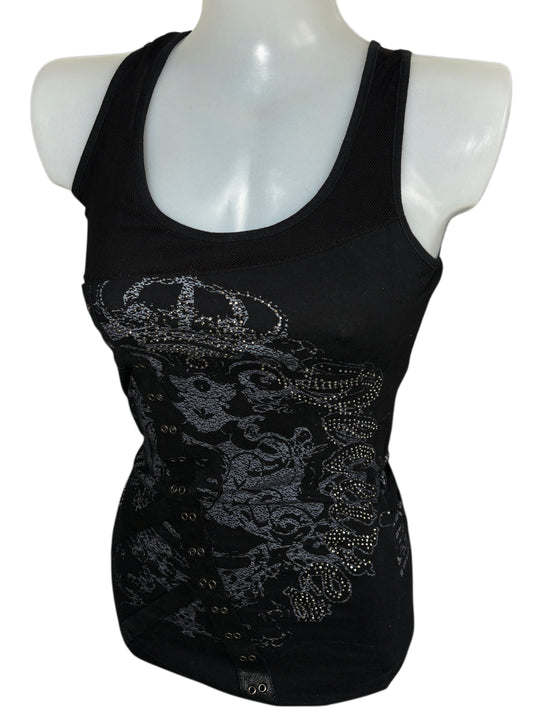 2000s LA Express tanktop mall goth grunge