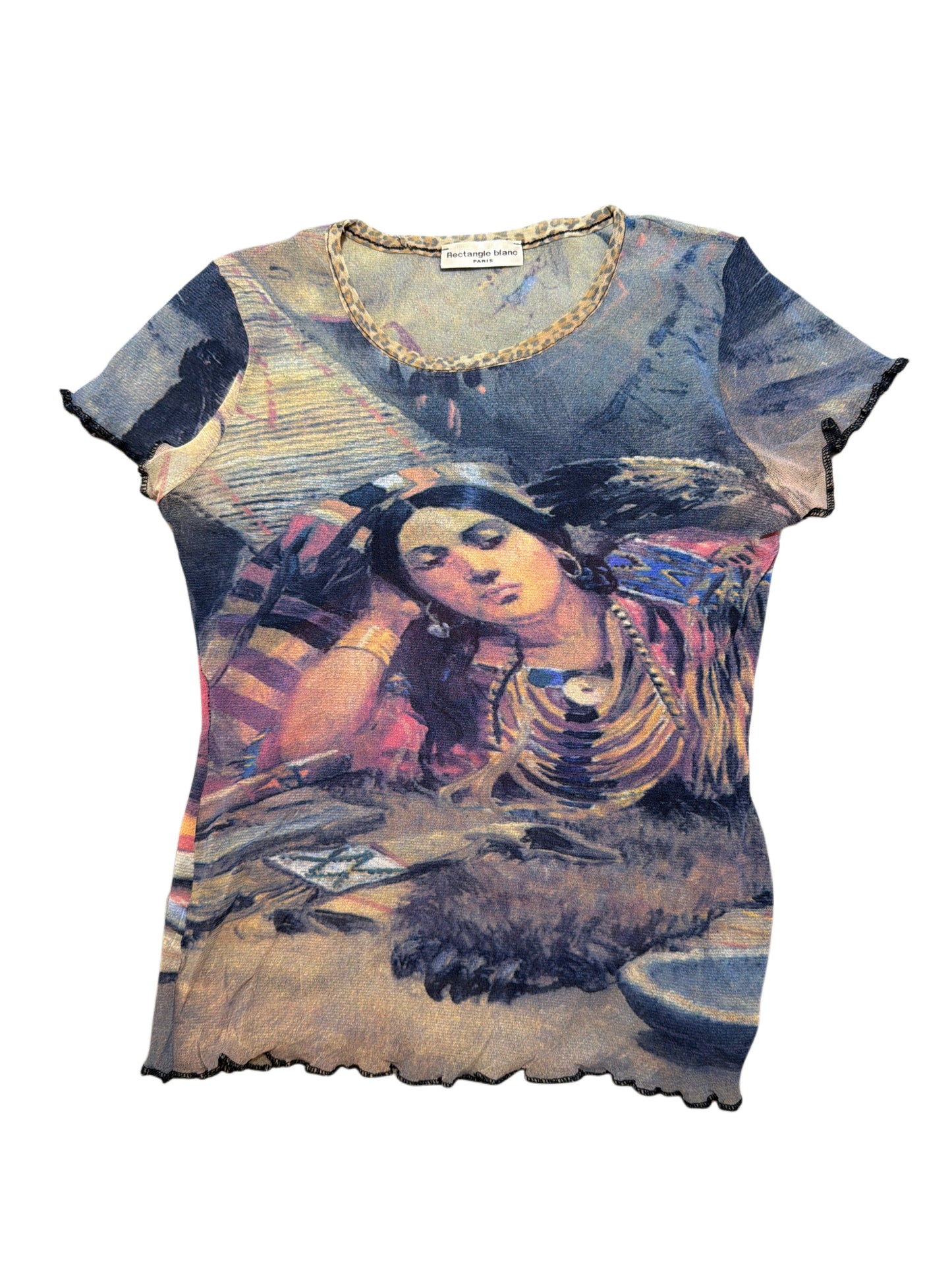 Vintage Mesh Top z siateczki