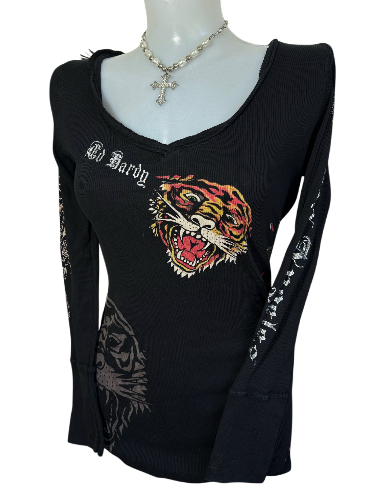 2000s Ed Hardy dress sukienka
