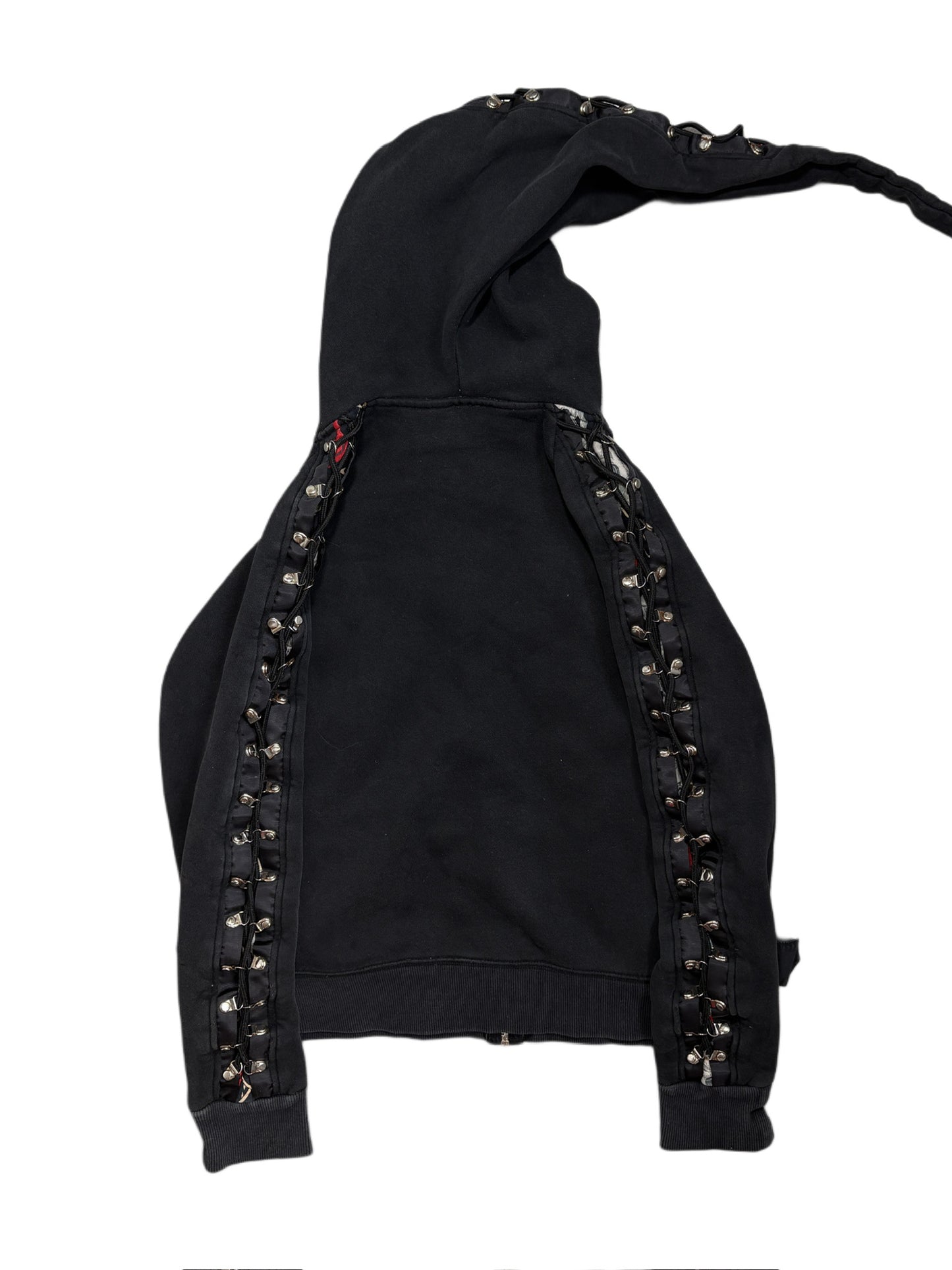 2000s Banned Avantgarde Alternative Zip Hoodie
