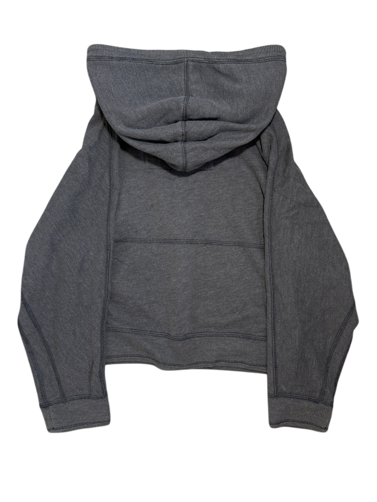 2000s Abercrombie Zip Up Boxy Short Hoodie