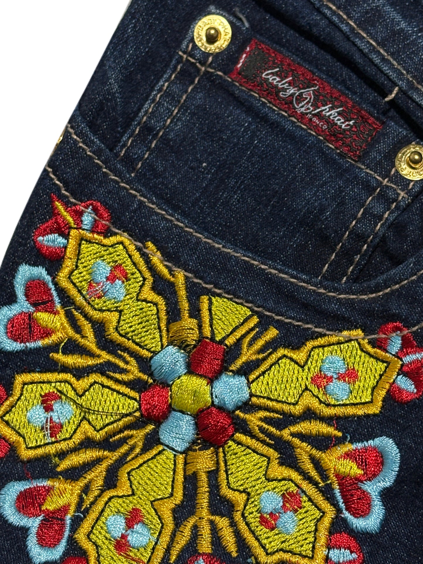 2000s baby phat sexy skinny jeans y2k