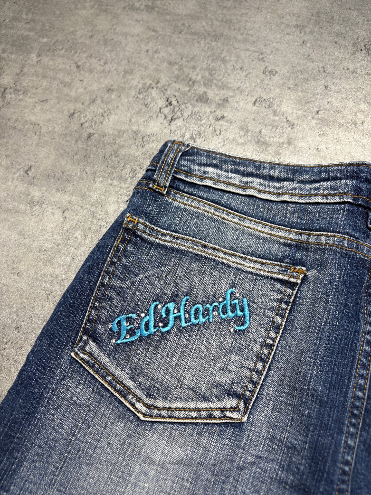 2000s Ed Hardy skirt