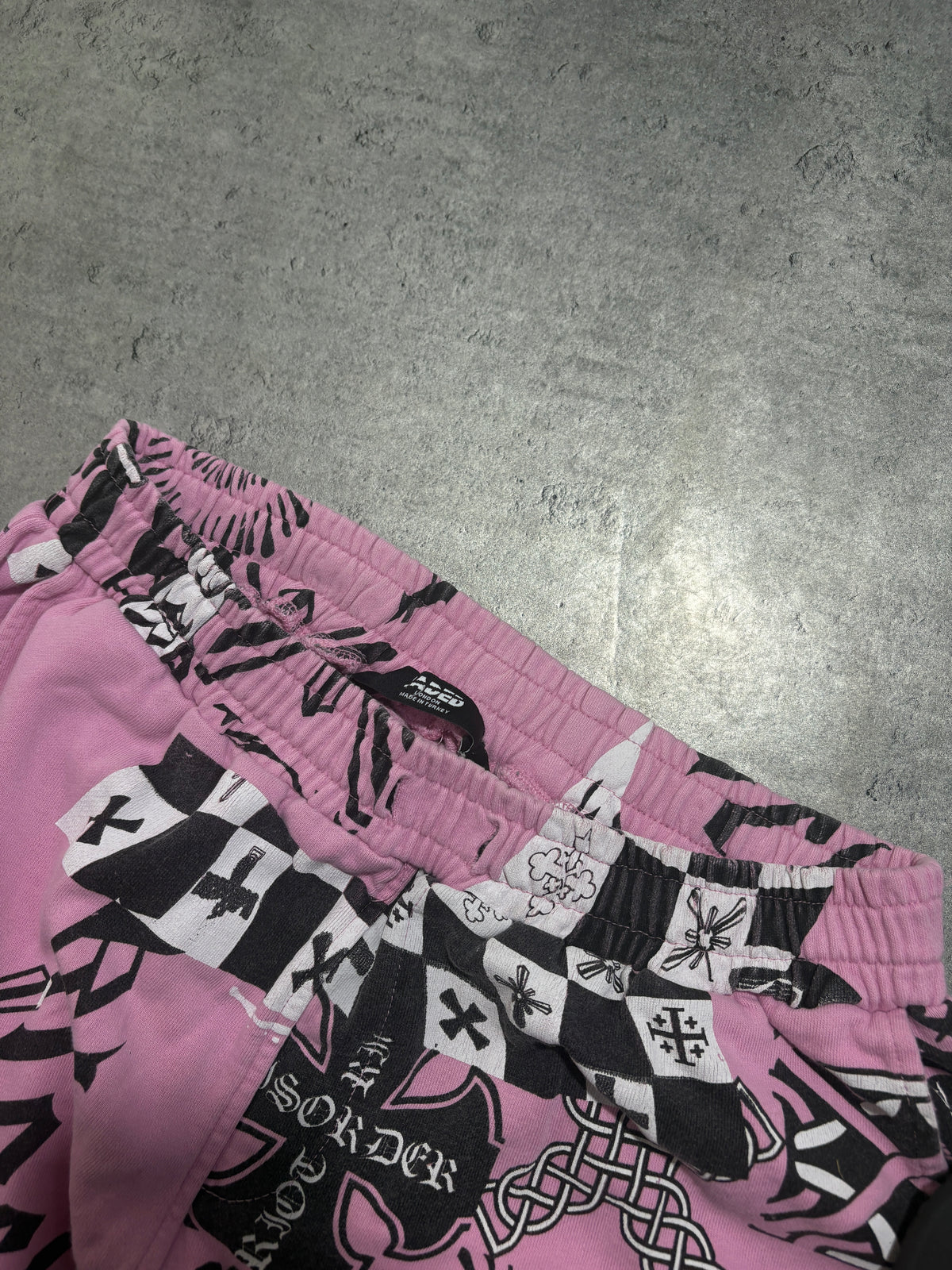 Jaded London Baggy Printed Sweatpants