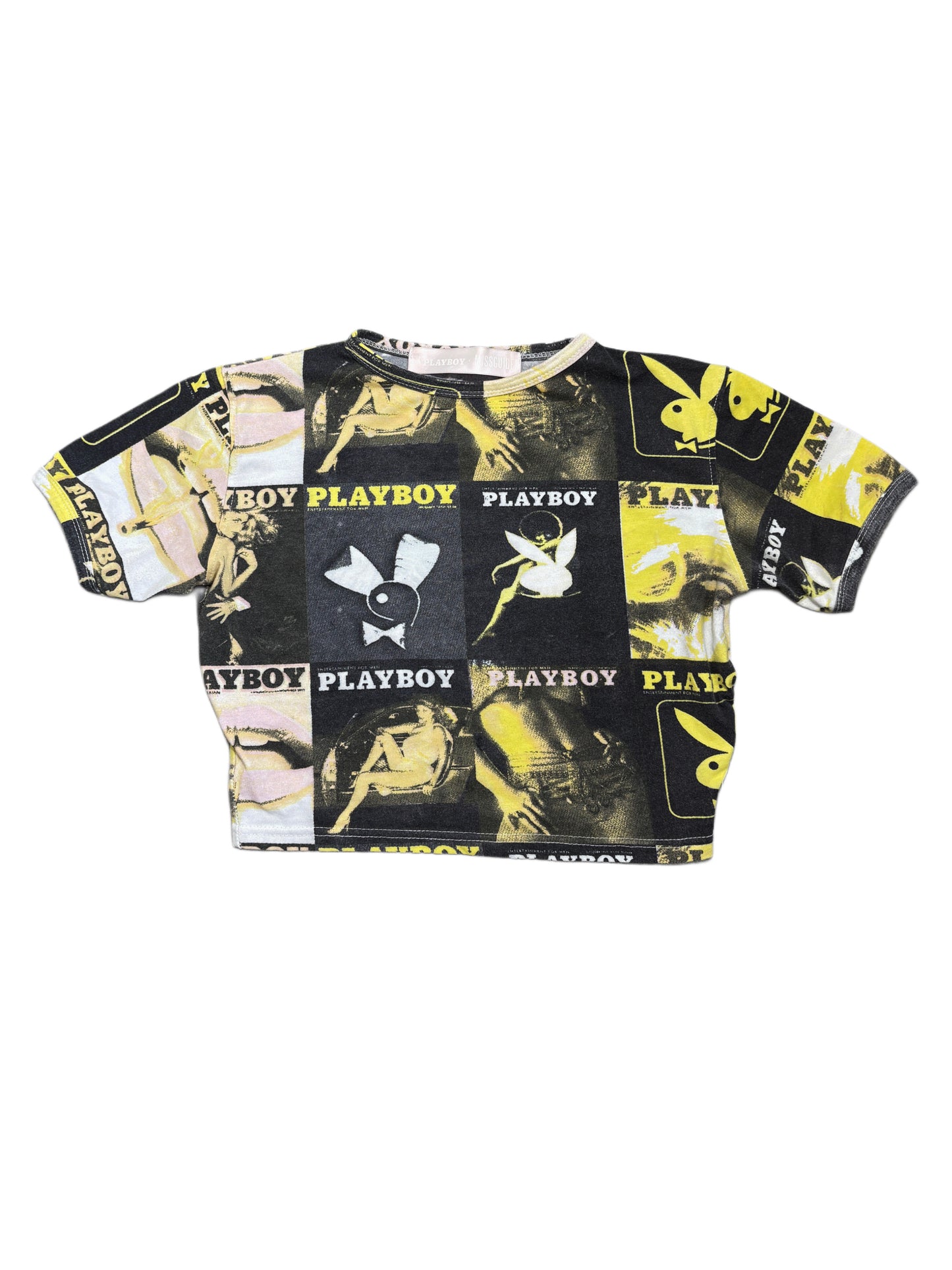 2000s Playboy crop top tee