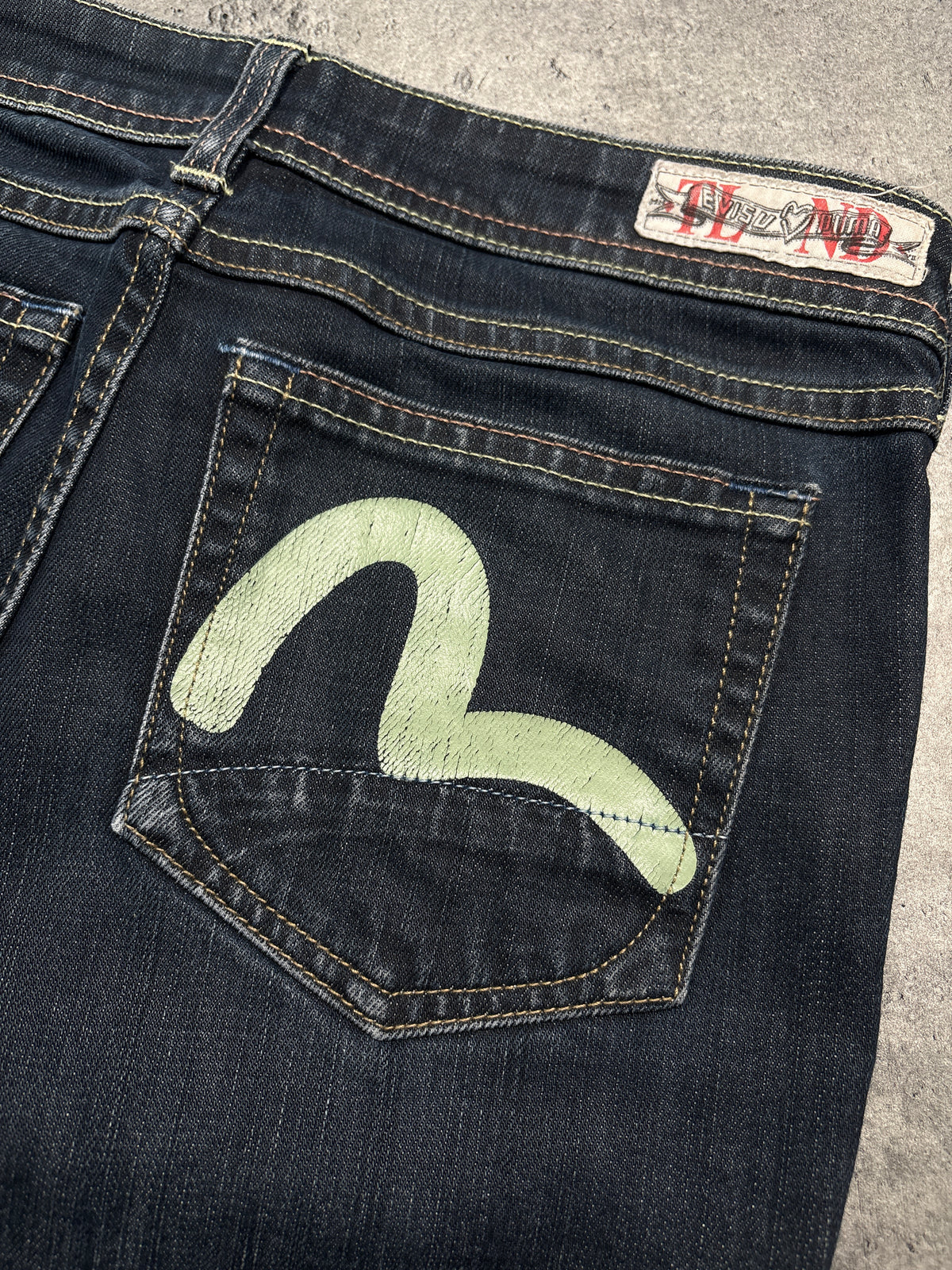 2000s Evisu x Puma Jeans