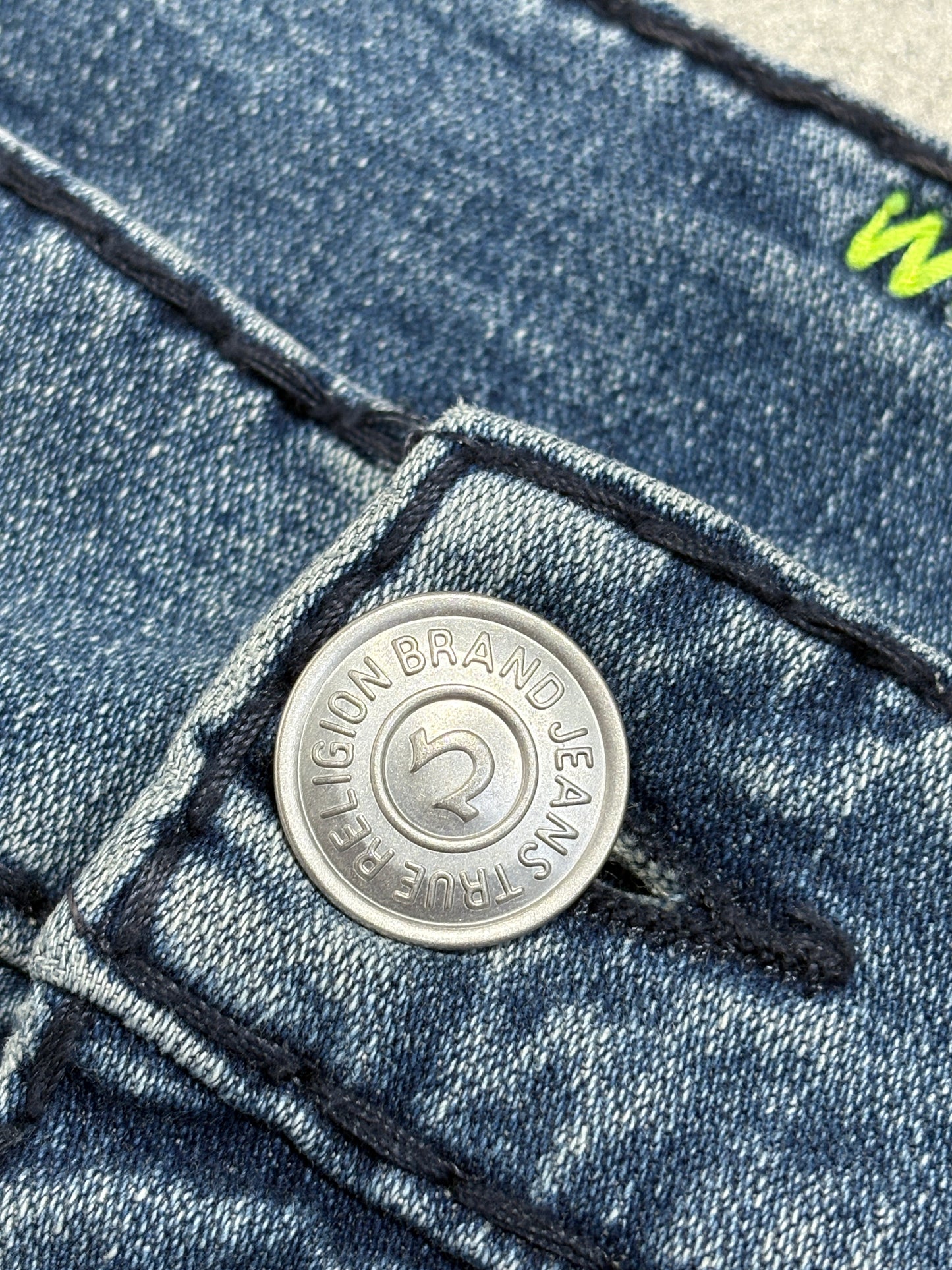 2000s True Religion Rocco relaxed skinny jeans
