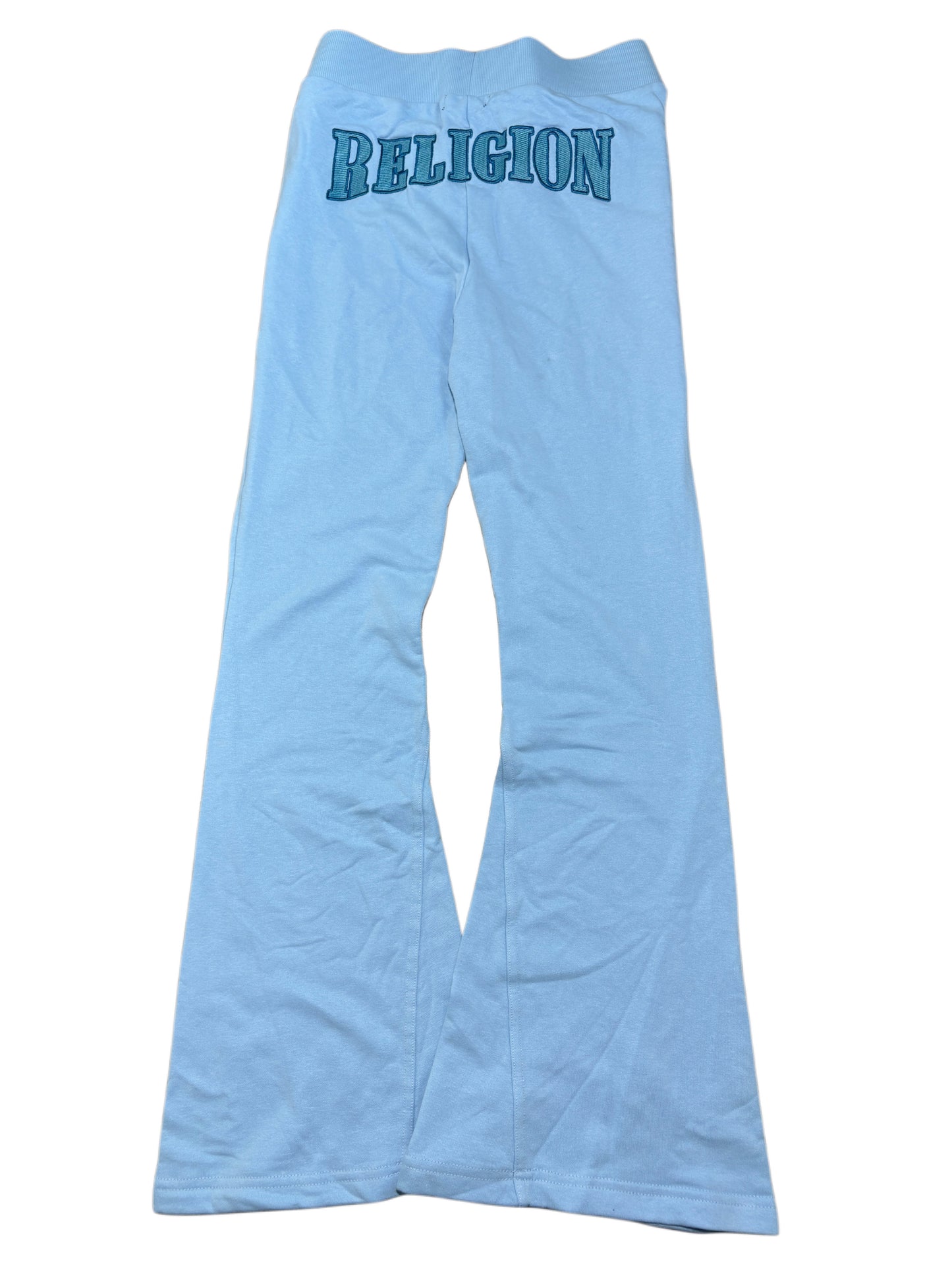 True Religion Baby Blue Flare Pants