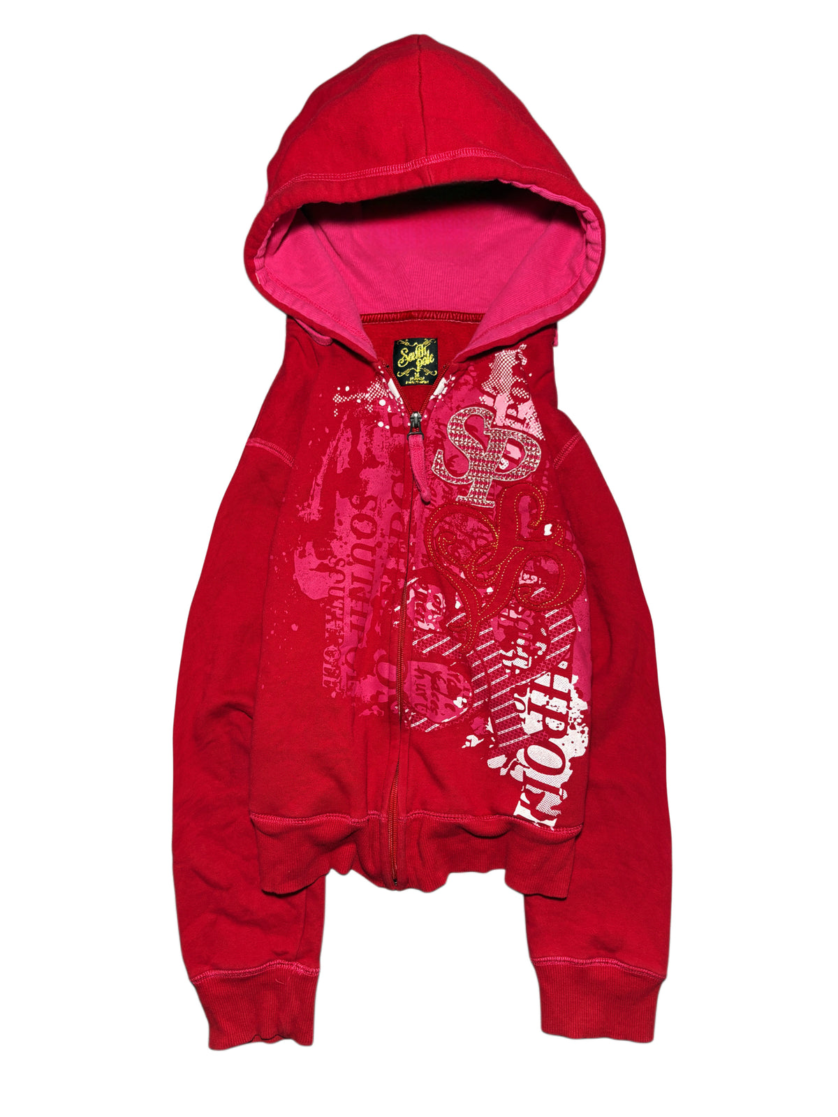 2000s Southpole Y2K Zip Up Hoodie