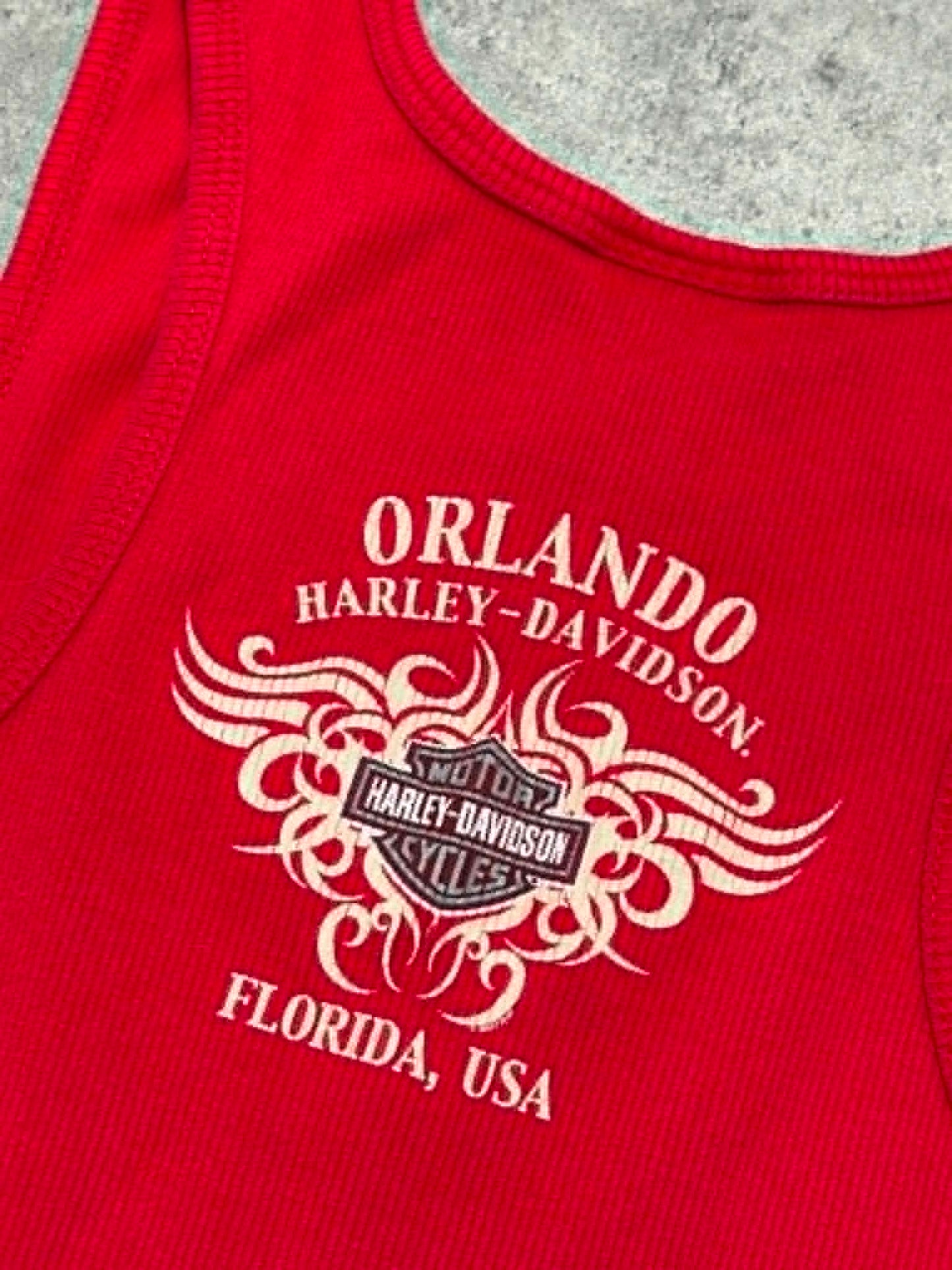 2000s Harley Davidson Women Tank Top