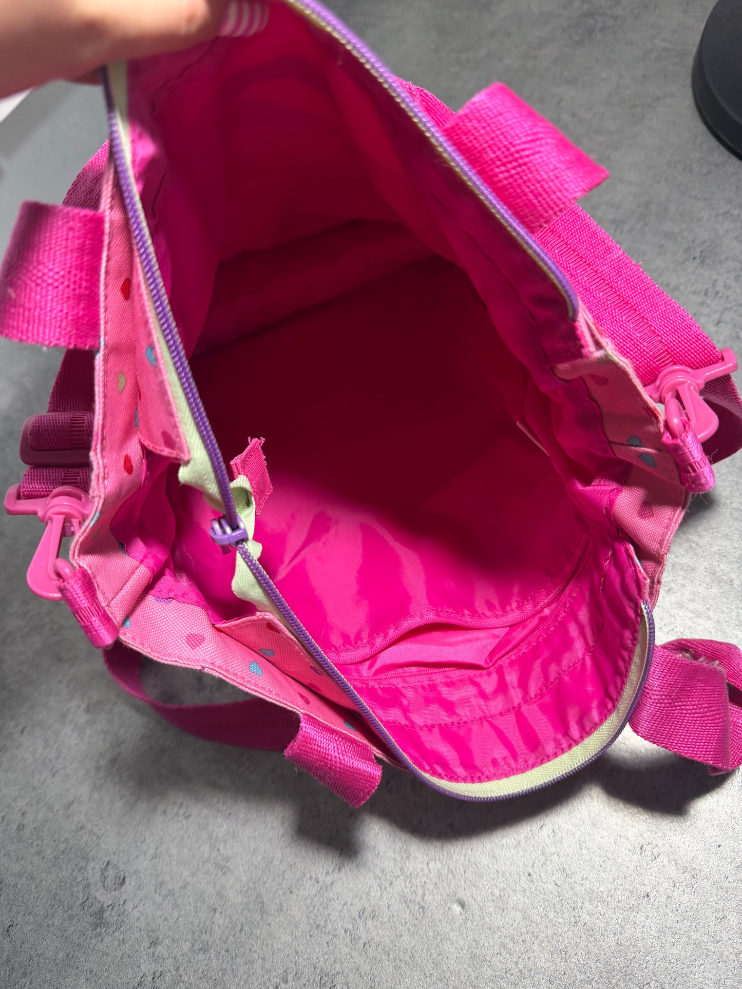 2000s Paul Frank Pink Bag