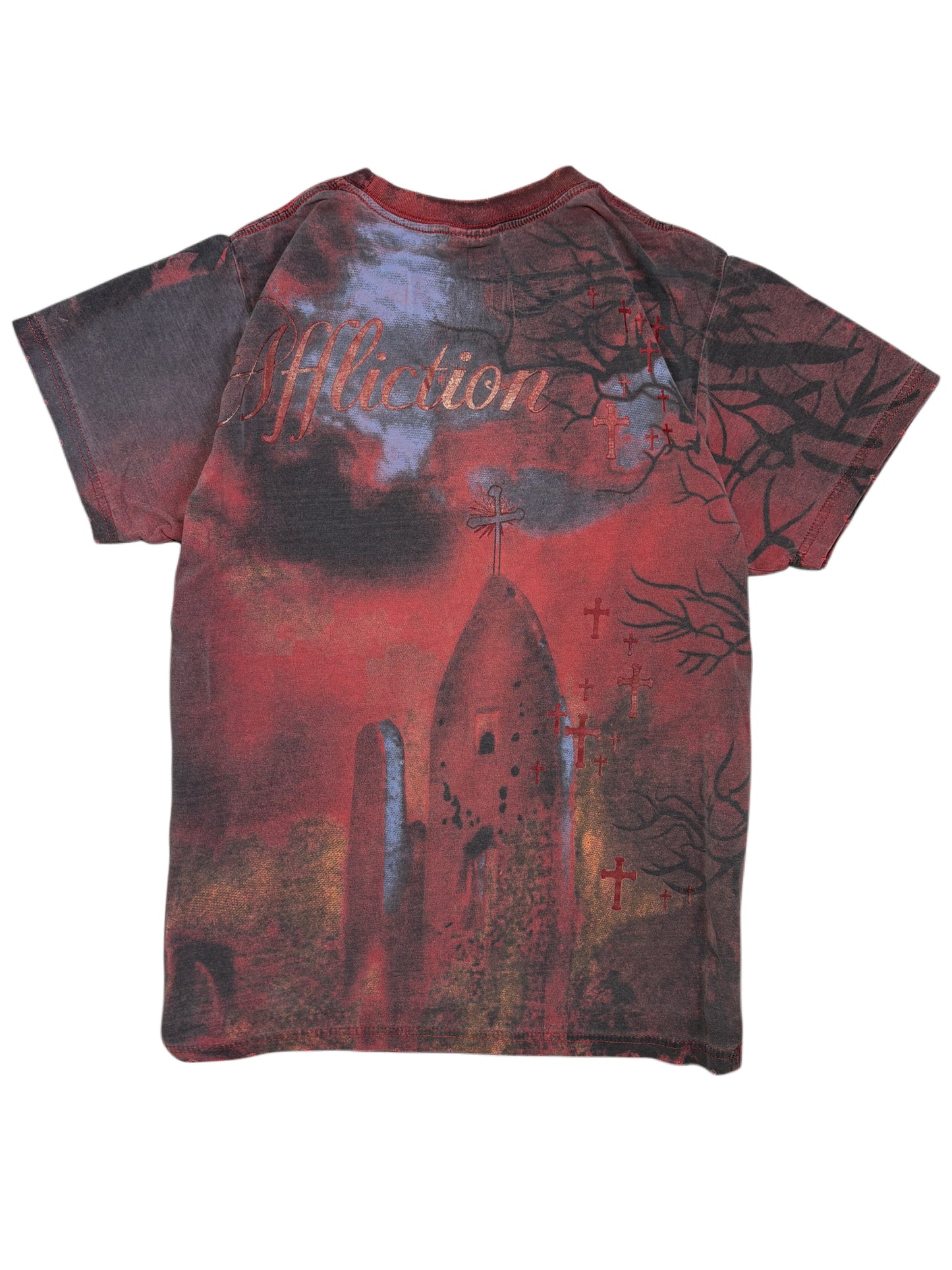 2000s Affliction church archive t-shirt