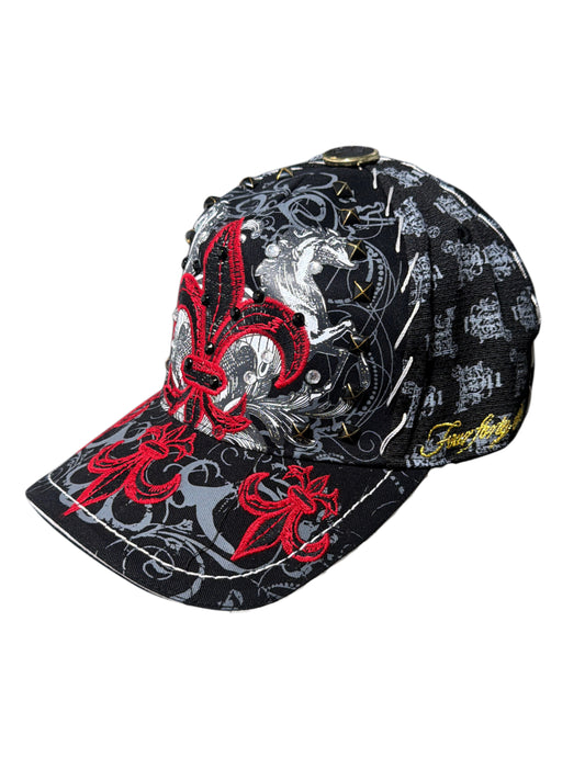 2000s Trucker Cap Red monkey black