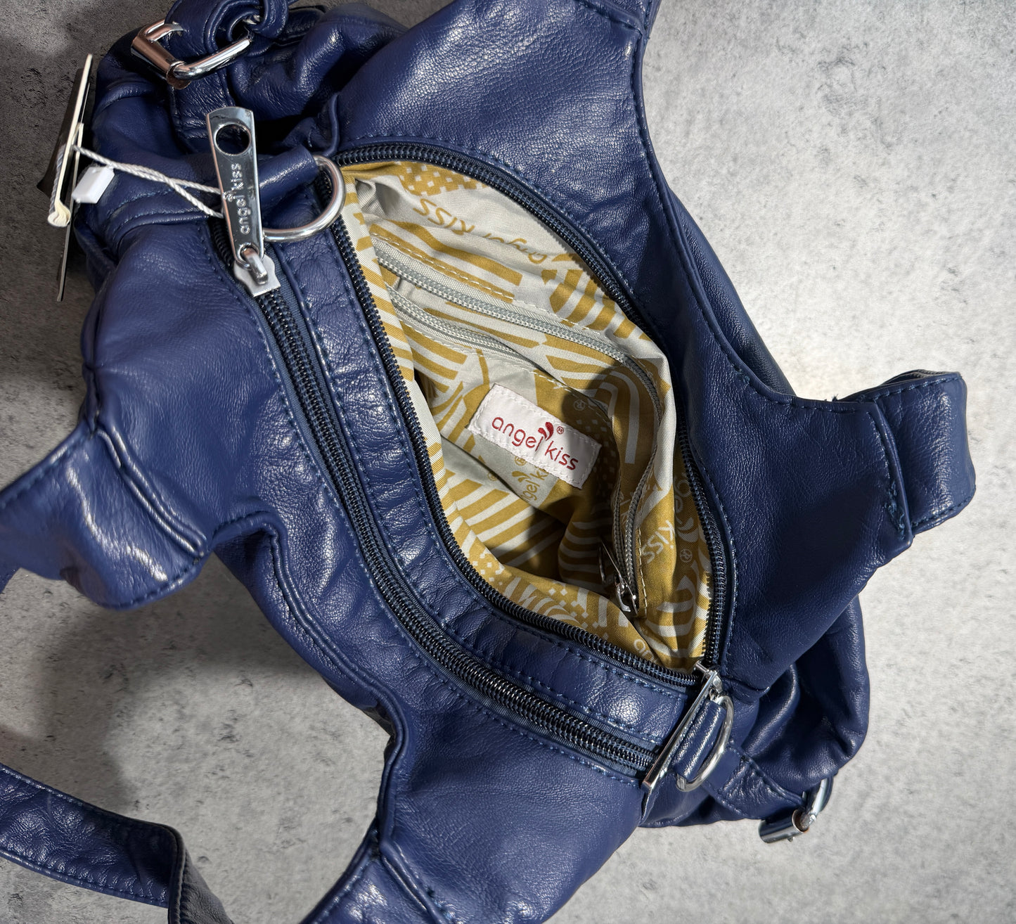 2000s Angel Kiss Navy Bag