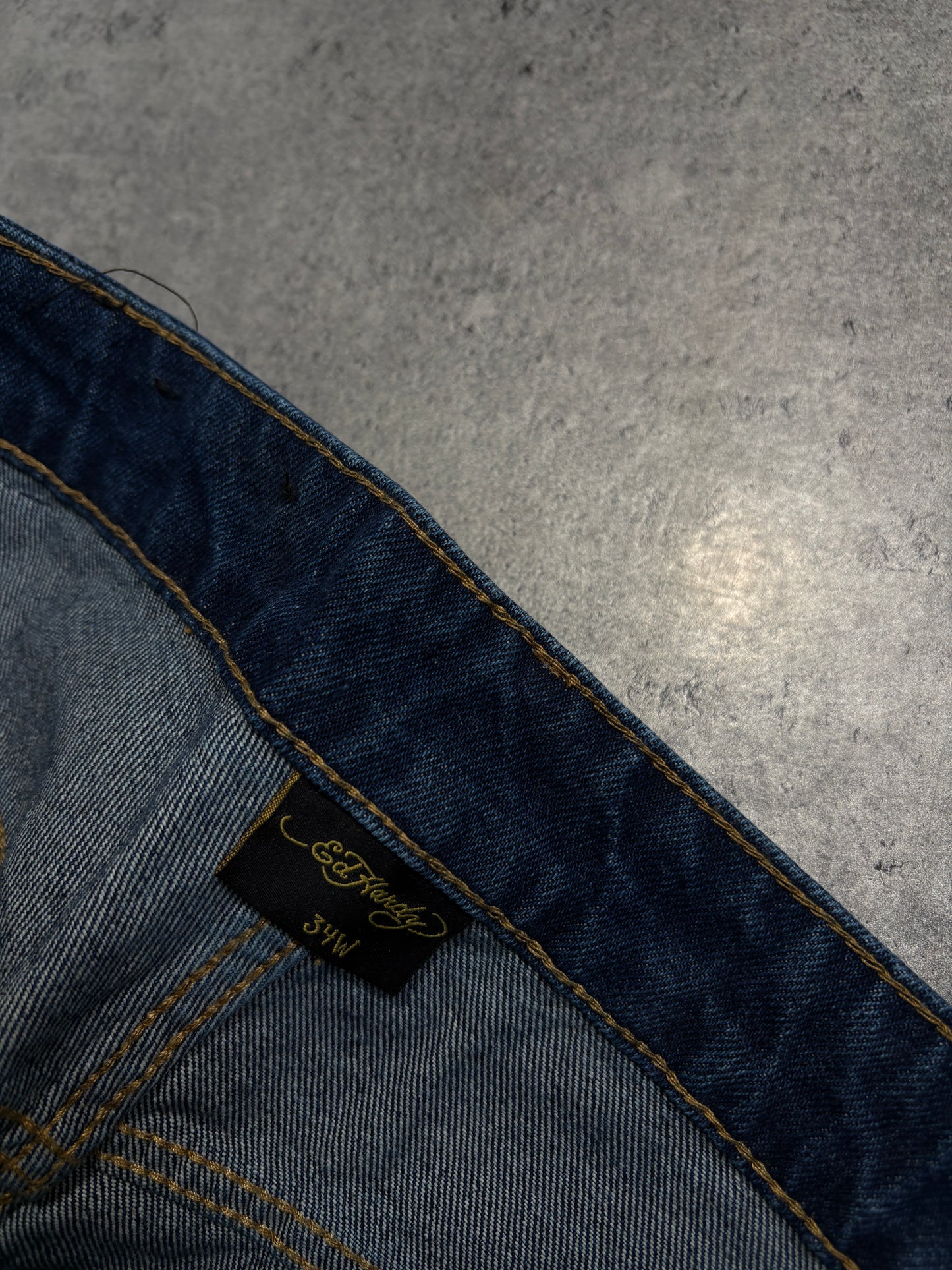 Ed Hardy Skull Baggy Jeans