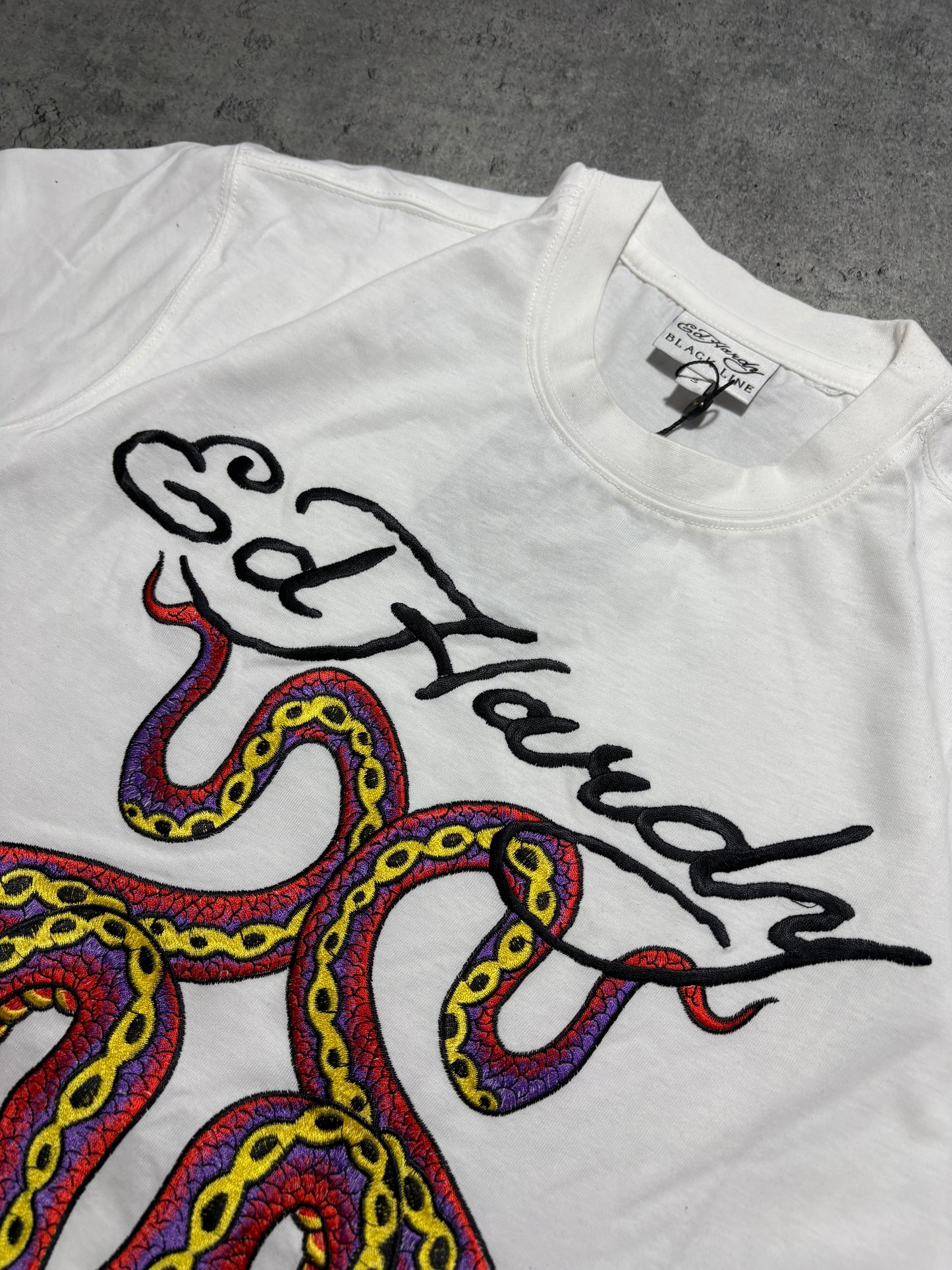 Ed Hardy Black line  T-shirt