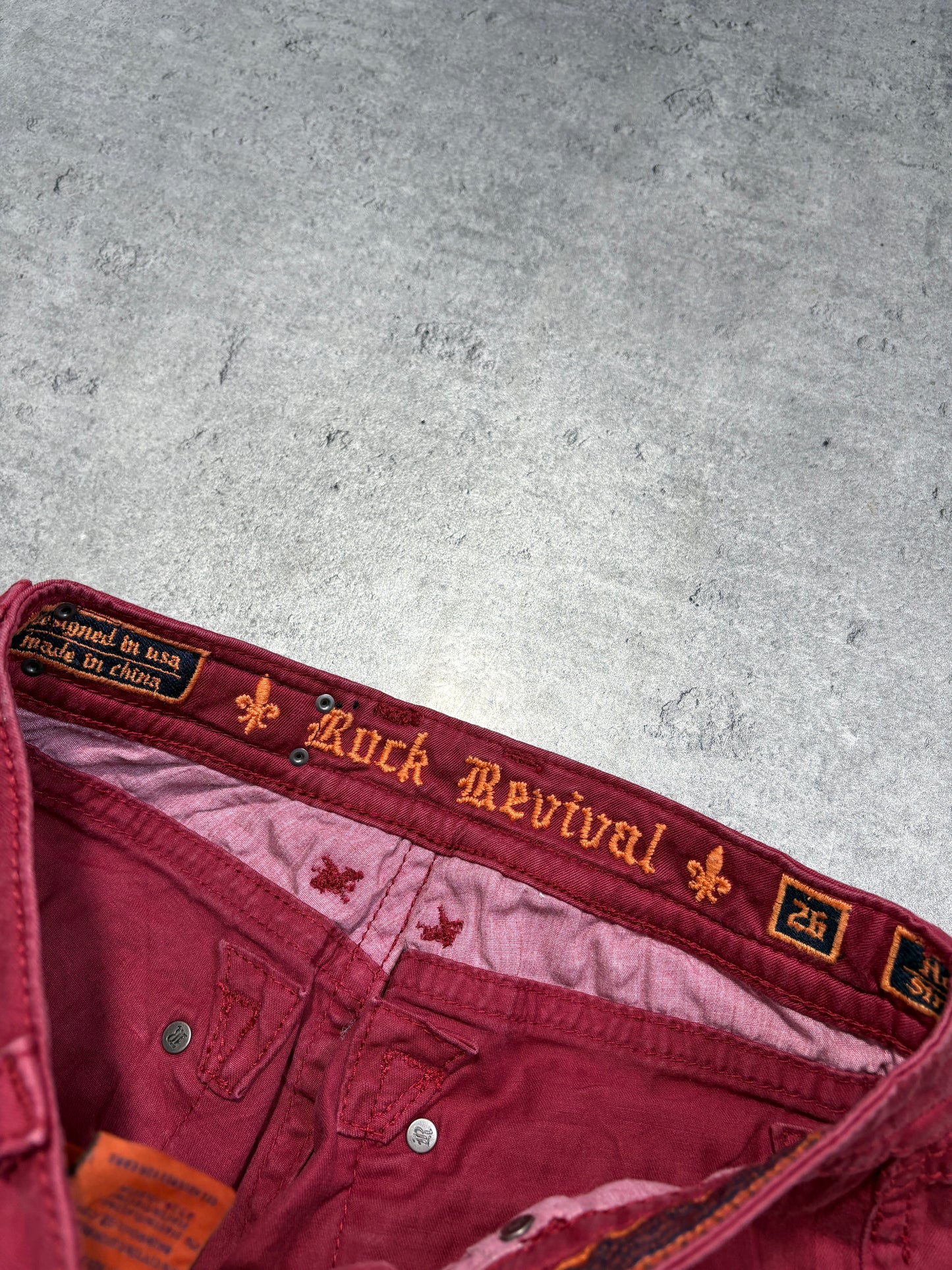 2000s Rock Revivial straight jeans