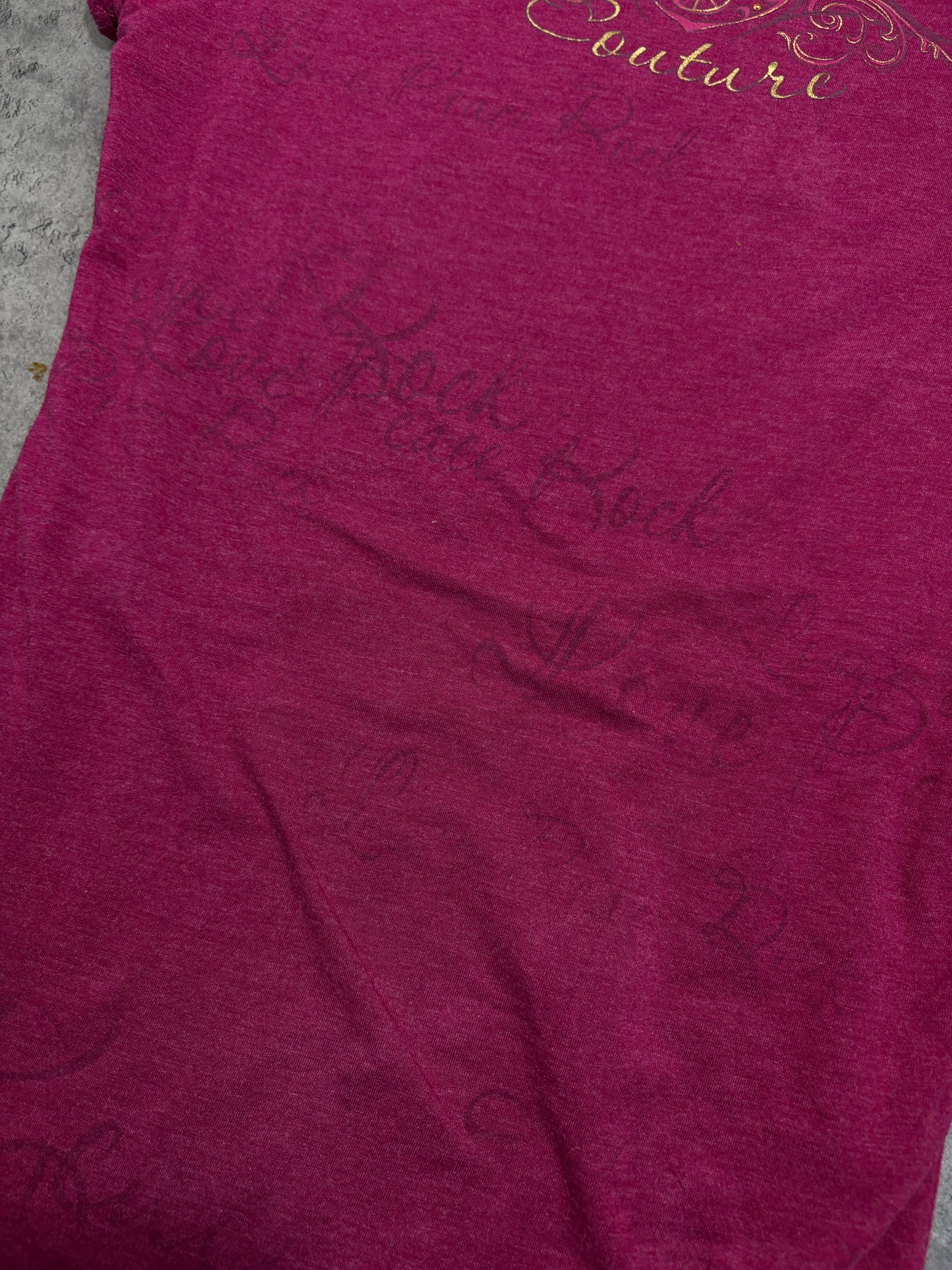 2000s Hard Rock Cafe pink tee