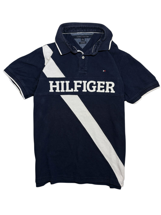 2000s Tommy Hilfiger polo tee navy