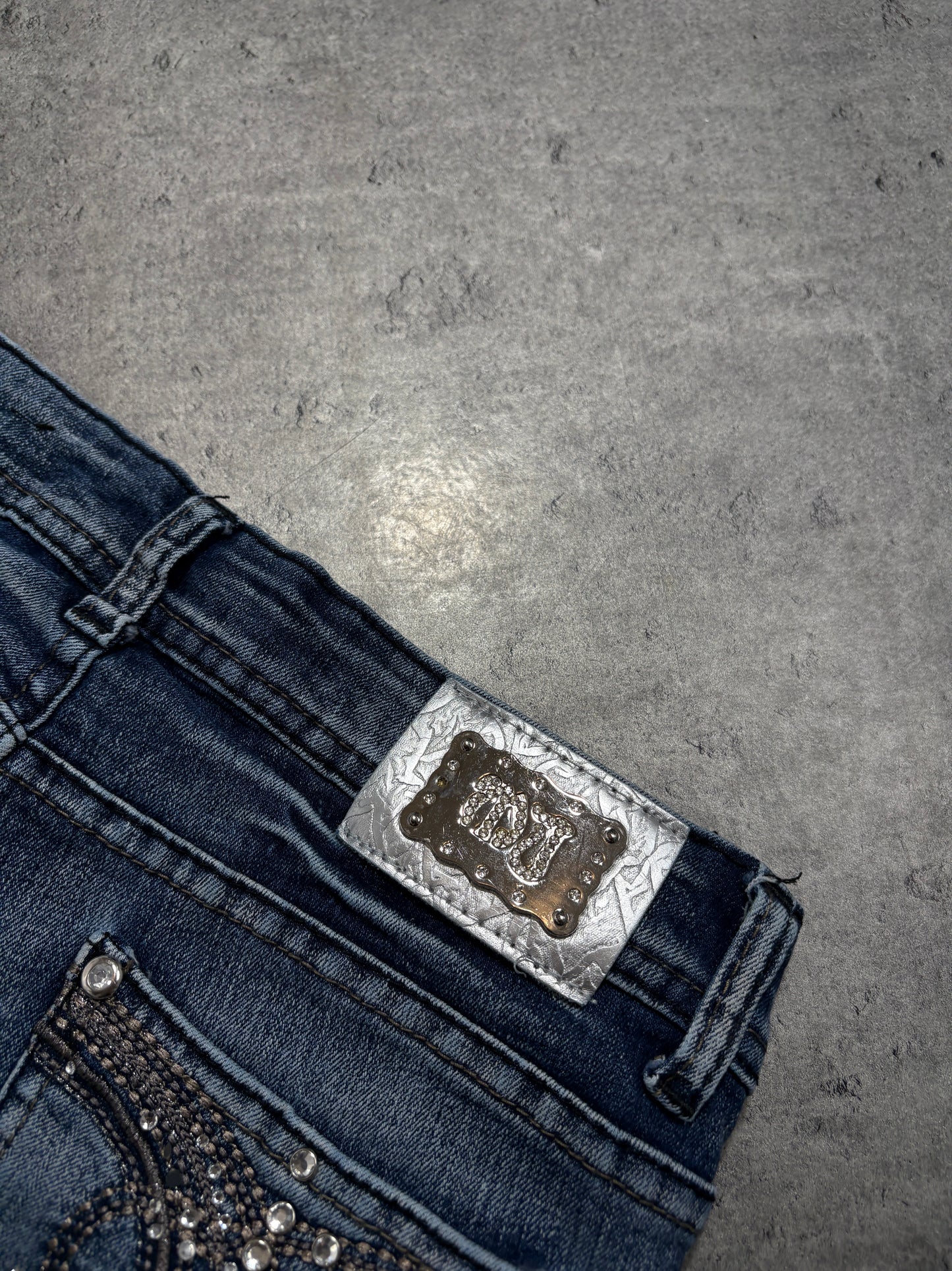 2000s Montana Jeans Skinny Bling Jeans
