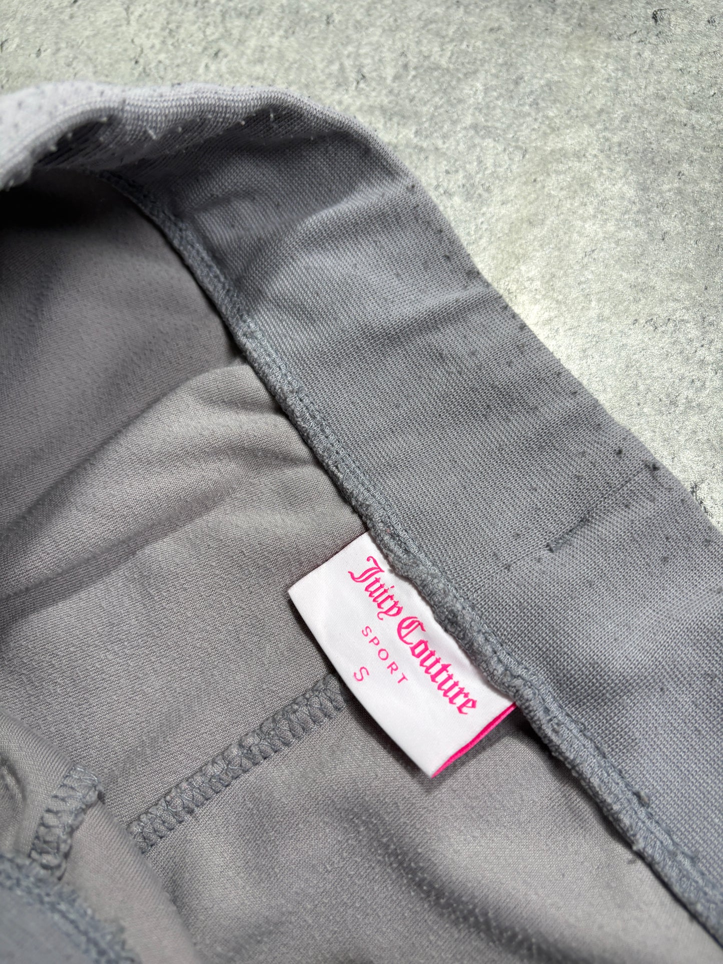 Juicy Couture welur set hoodie + pants grey