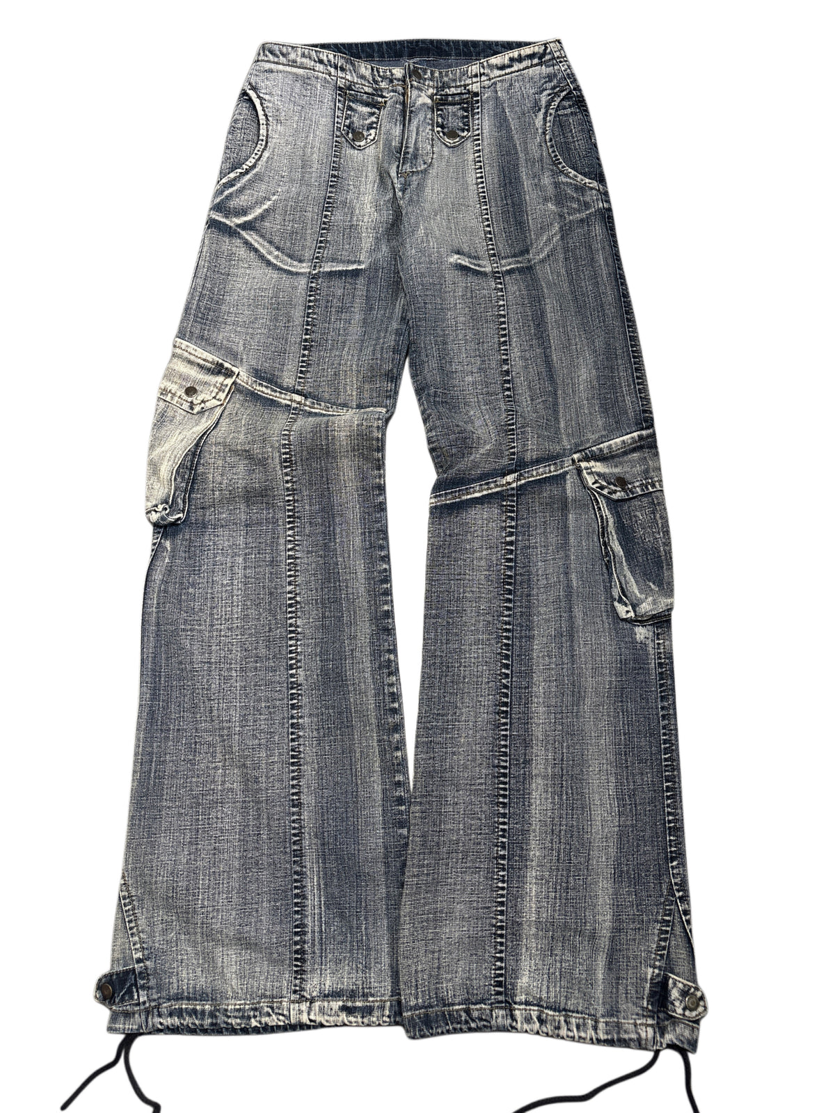 2000s Y2K Washed Jeans
