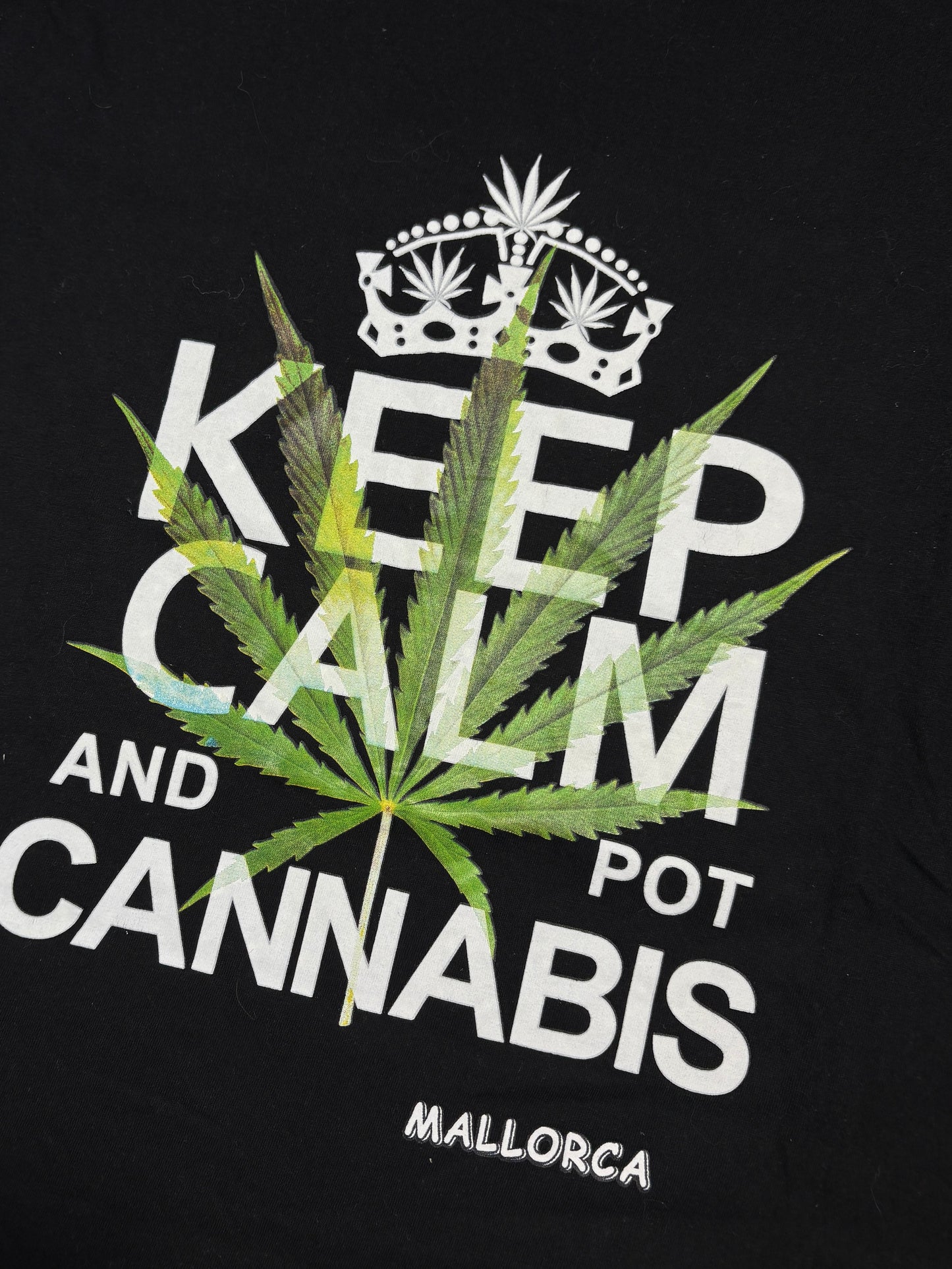 2000s KEEP CALM 420 T-shirt