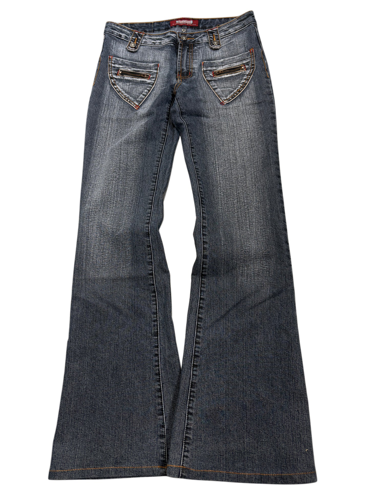 2000s Flare jeans washed