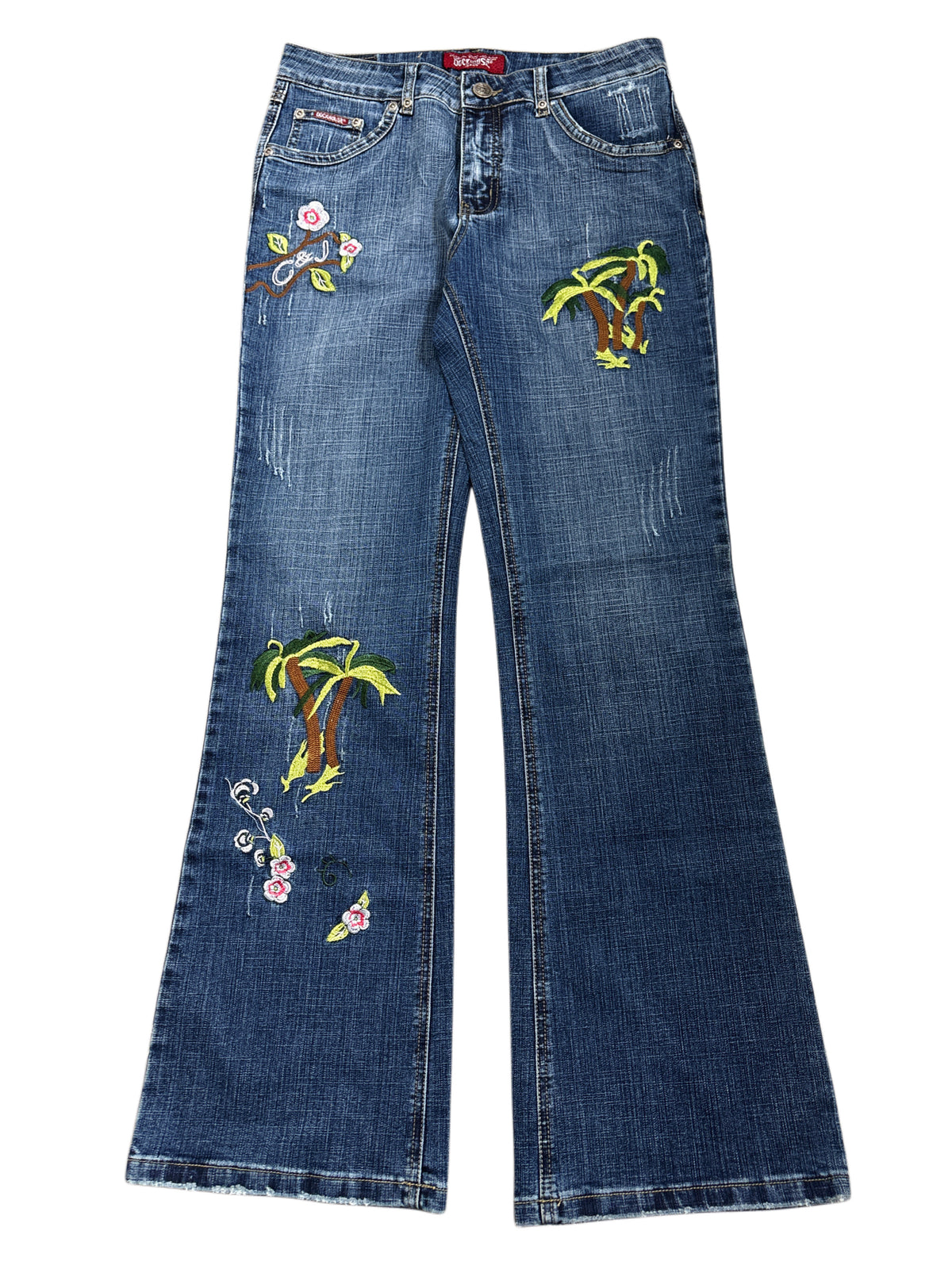2000s Dockhouse Palm Jeans