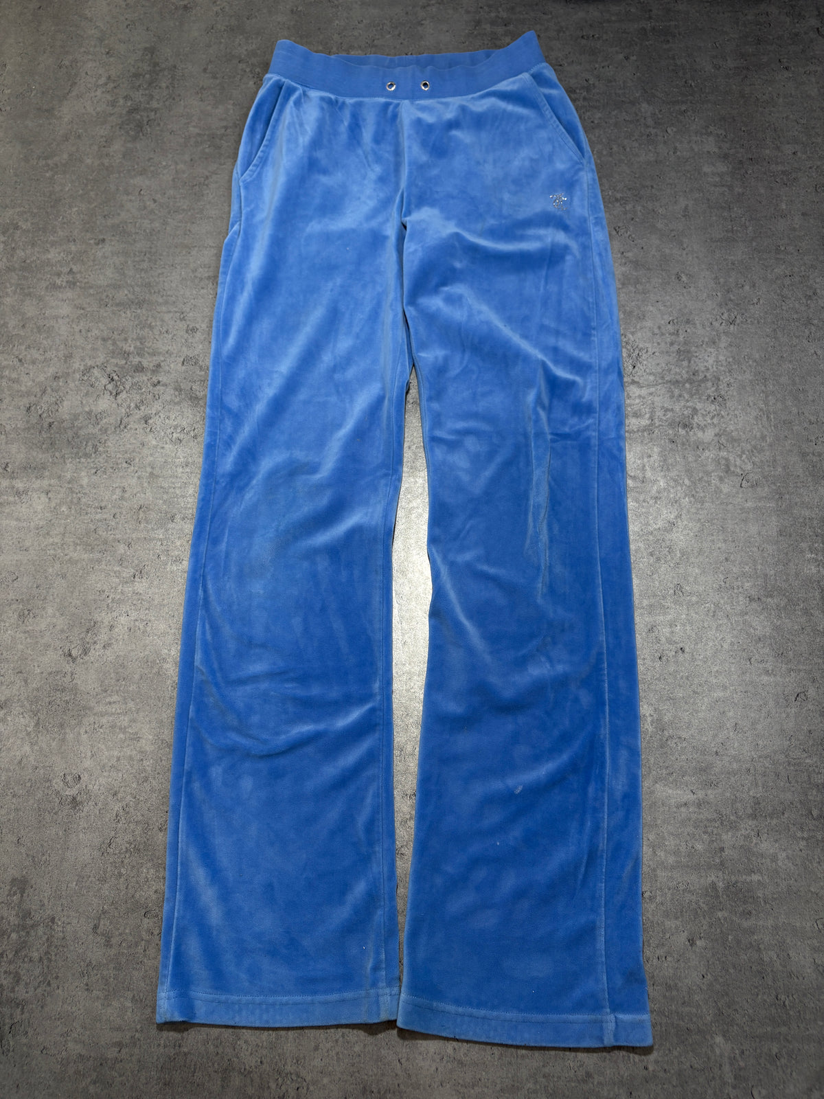Juicy Couture welur blue pants