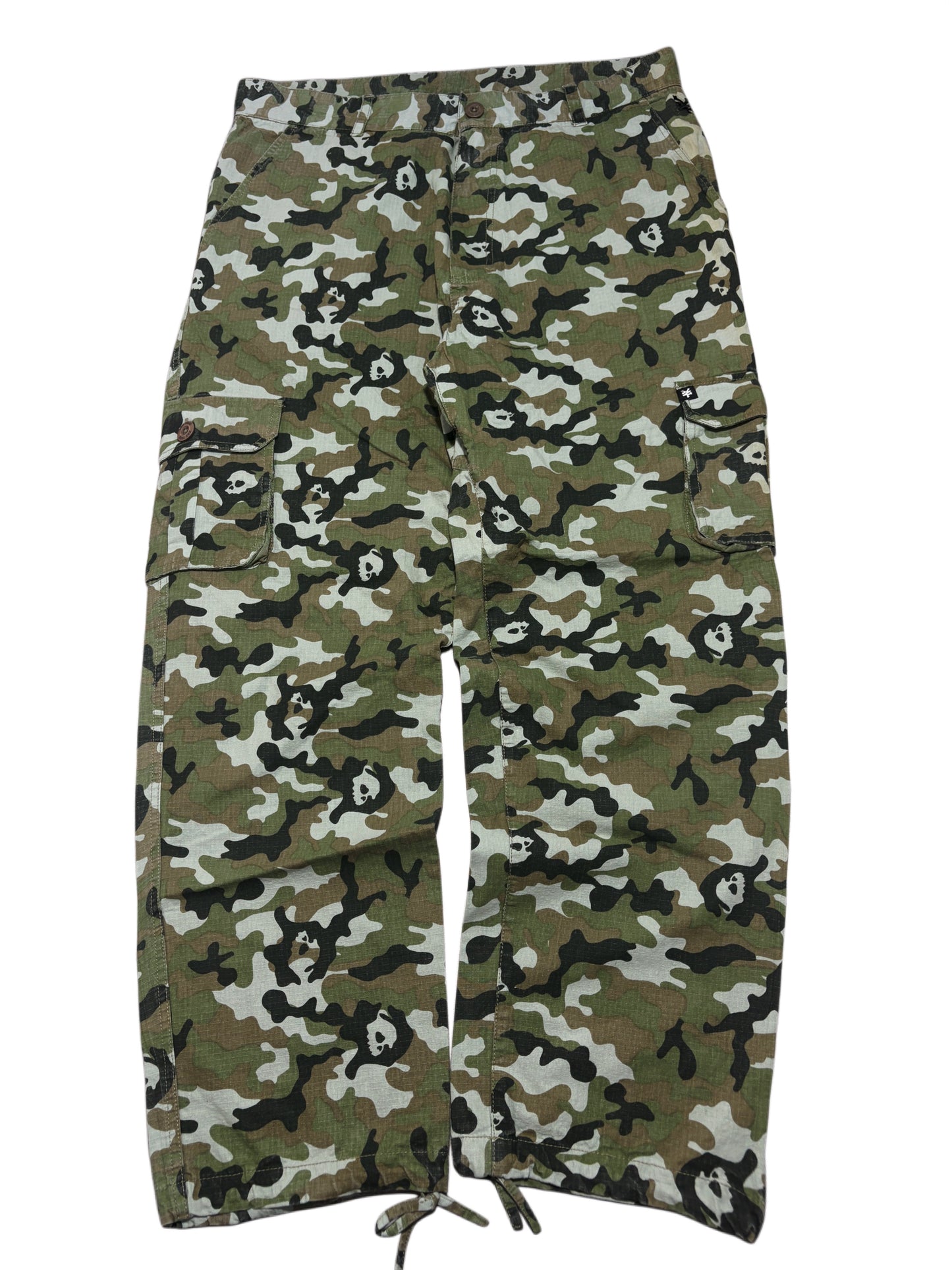 2000s ZooYork Skulls Camo Pants