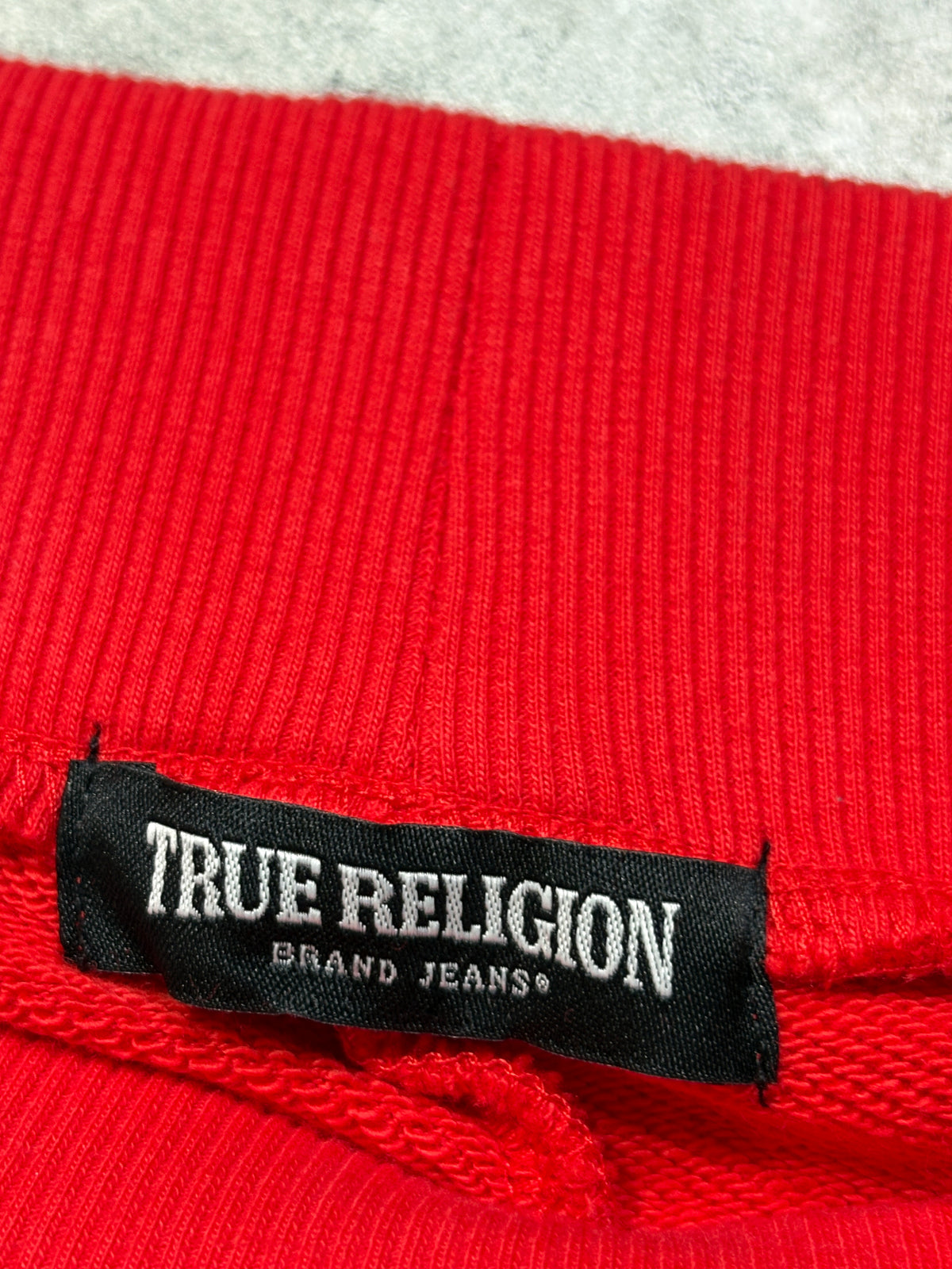 True Religion Red Flare Pants