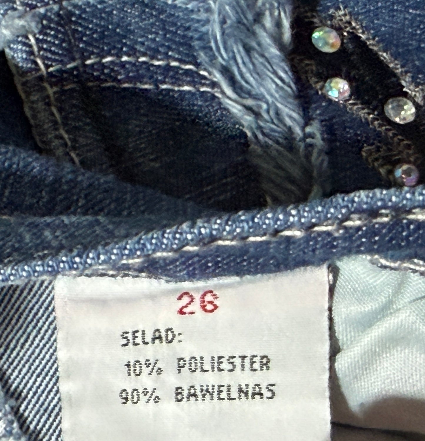 2000s Flare Embroidered Jeans