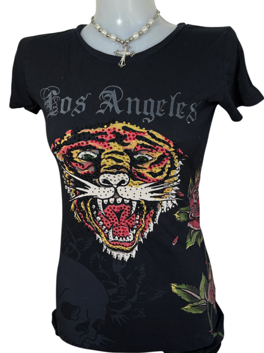 2000s Ed Hardy dress sukienka