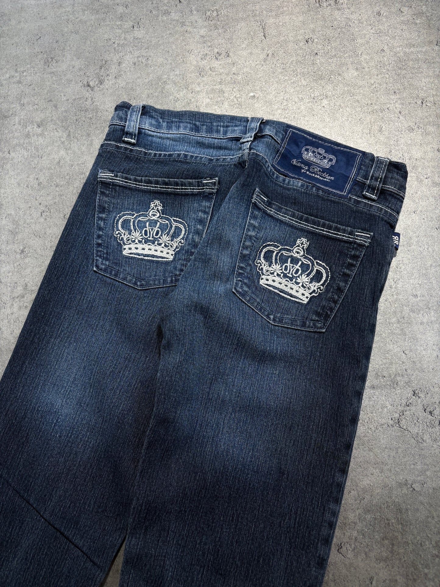 2000s Victoria Beckham by Rock Republic skinny jeans
