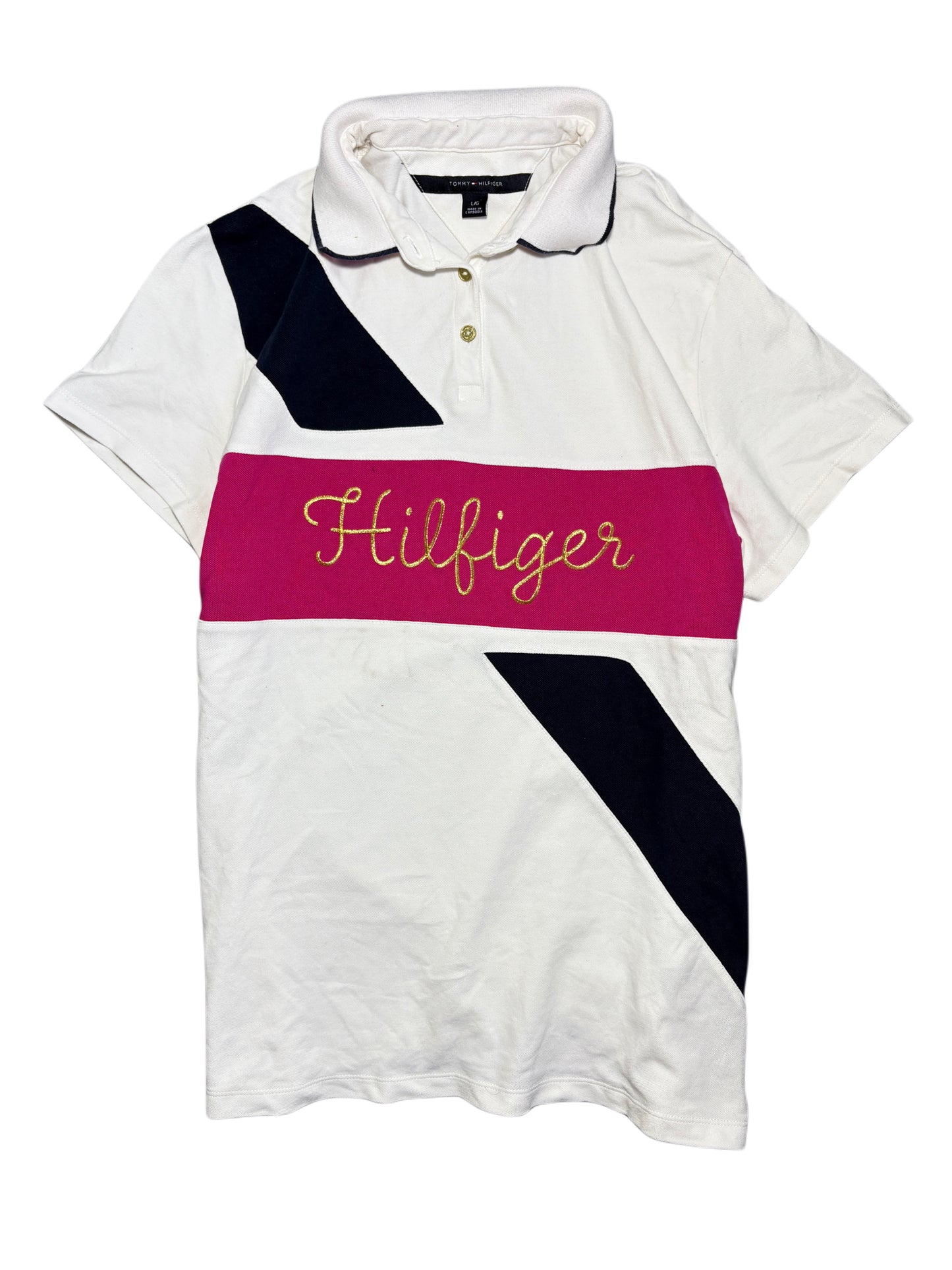 2000s Tommy Hilfiger cute polo
