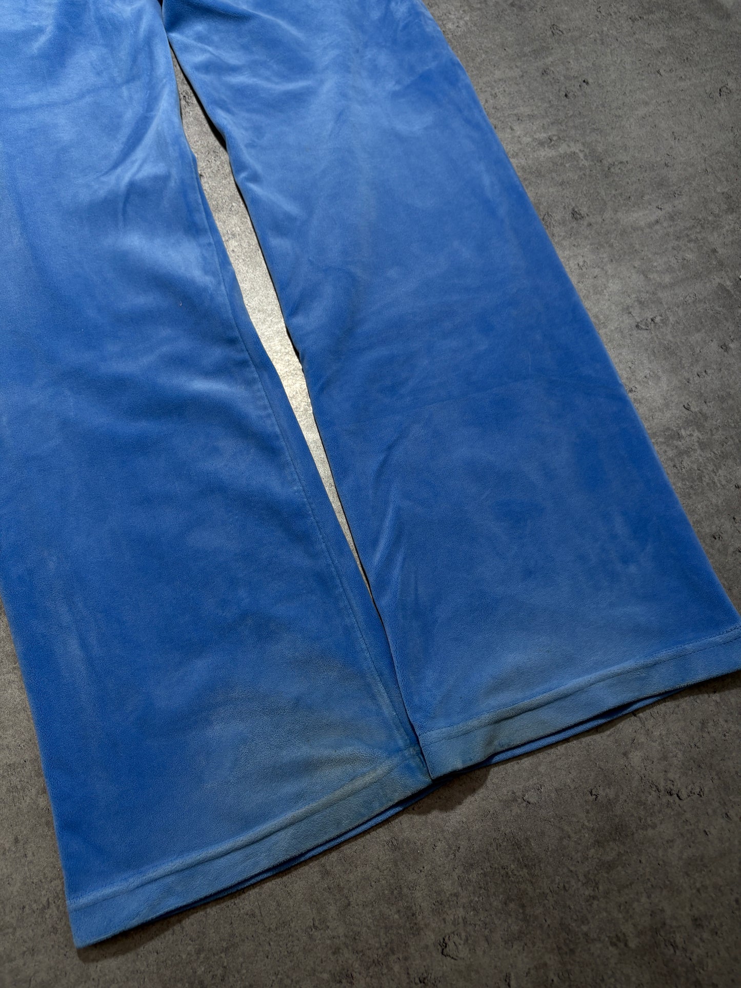 Juicy Couture welur blue pants