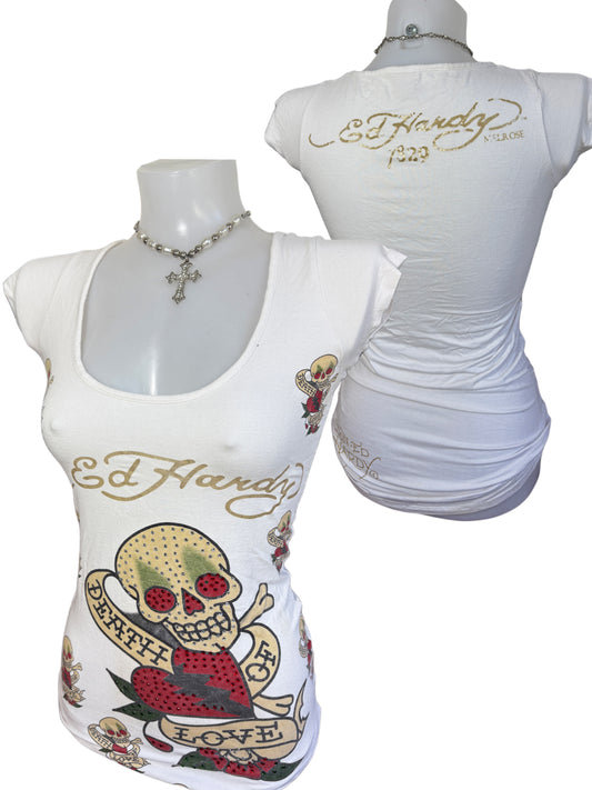 2000s Ed Hardy shirt